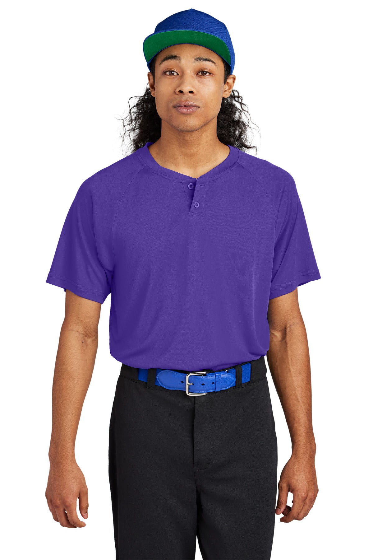 Custom Embroidered - Sport-Tek® PosiCharge® Competitor™ 2-Button Henley ST359