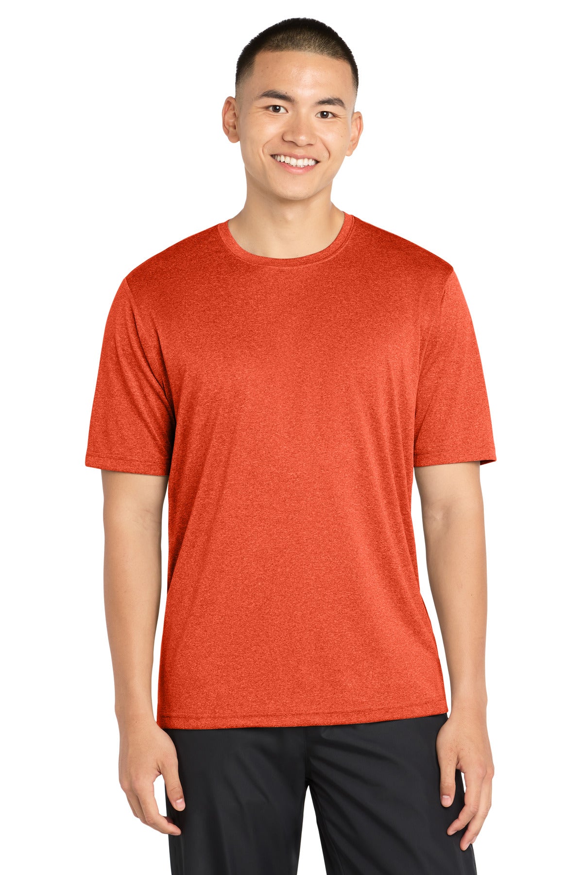 Custom Embroidery or DTF Print - Sport-Tek ®  Heather Contender ™  Tee. ST360