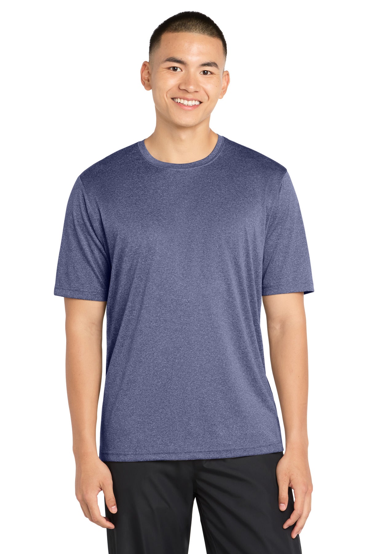 Custom Embroidery or DTF Print - Sport-Tek ®  Heather Contender ™  Tee. ST360