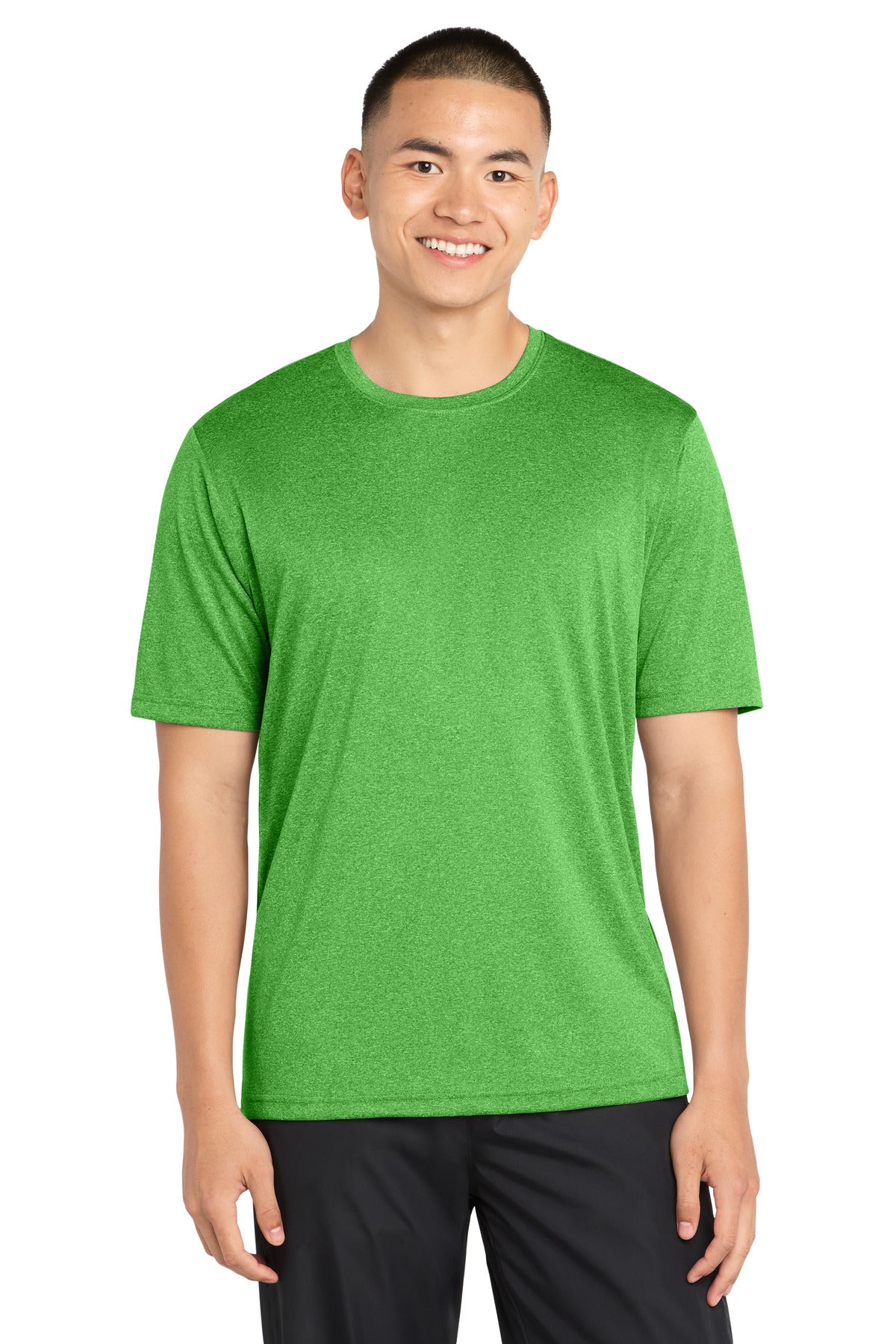 Custom Embroidery or DTF Print - Sport-Tek ®  Heather Contender ™  Tee. ST360