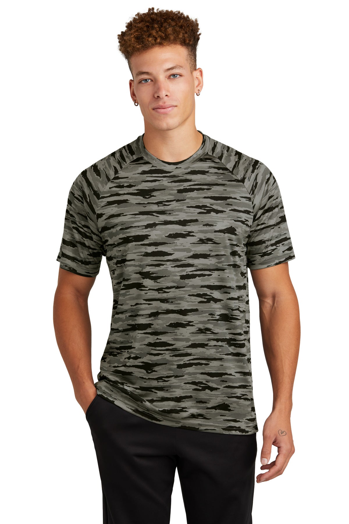 Custom Embroidered - Sport-Tek® Drift Camo Tee ST375