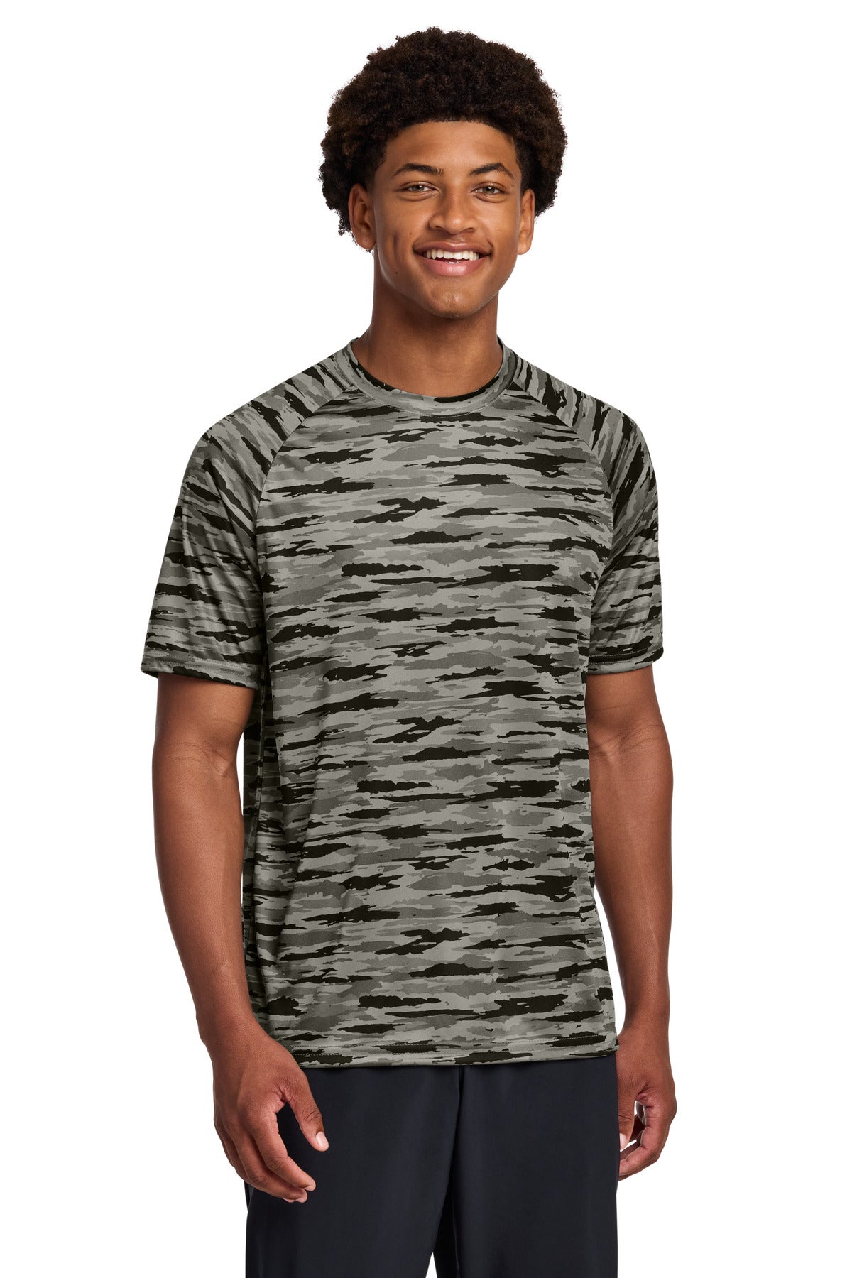 Custom Embroidery or DTF Print - Sport-Tek ®  Drift Camo Tee ST375