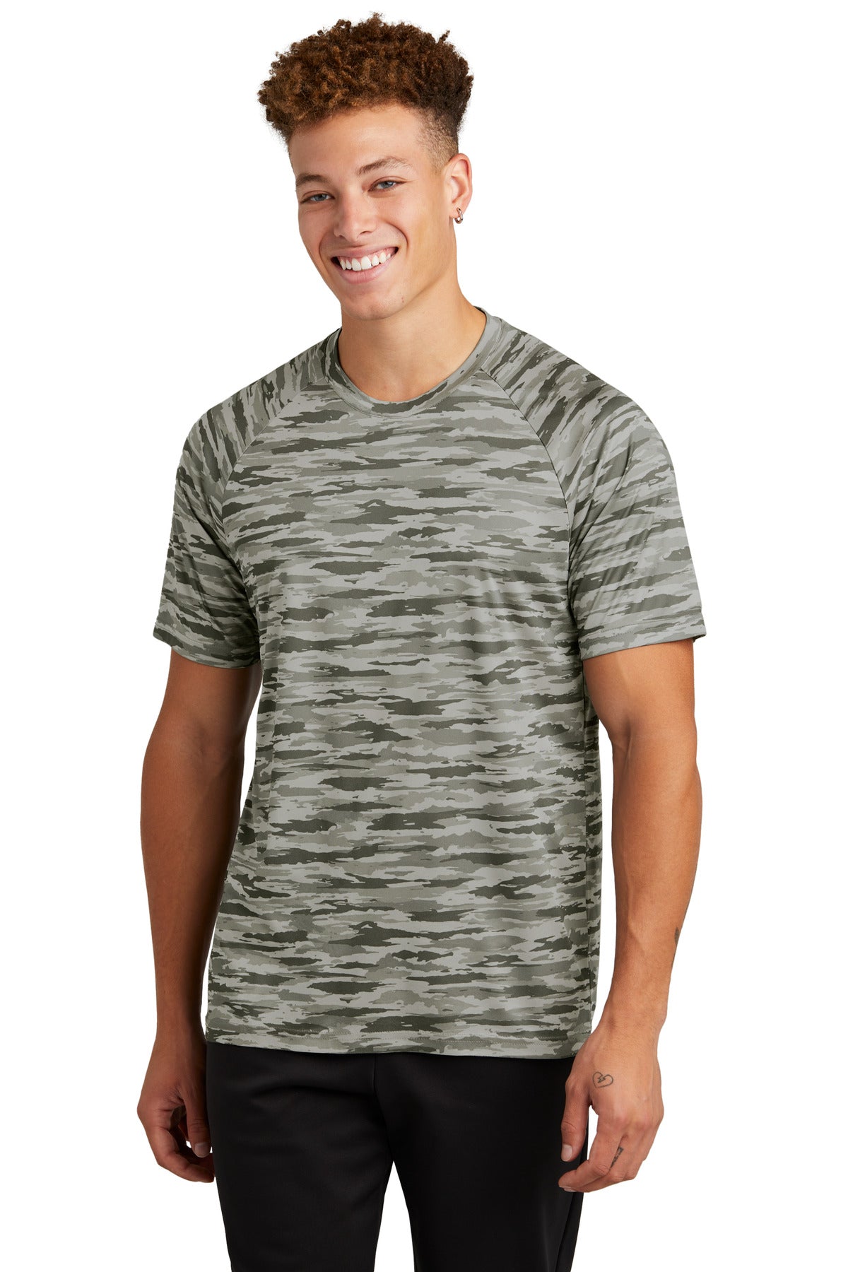 Custom Embroidered - Sport-Tek® Drift Camo Tee ST375