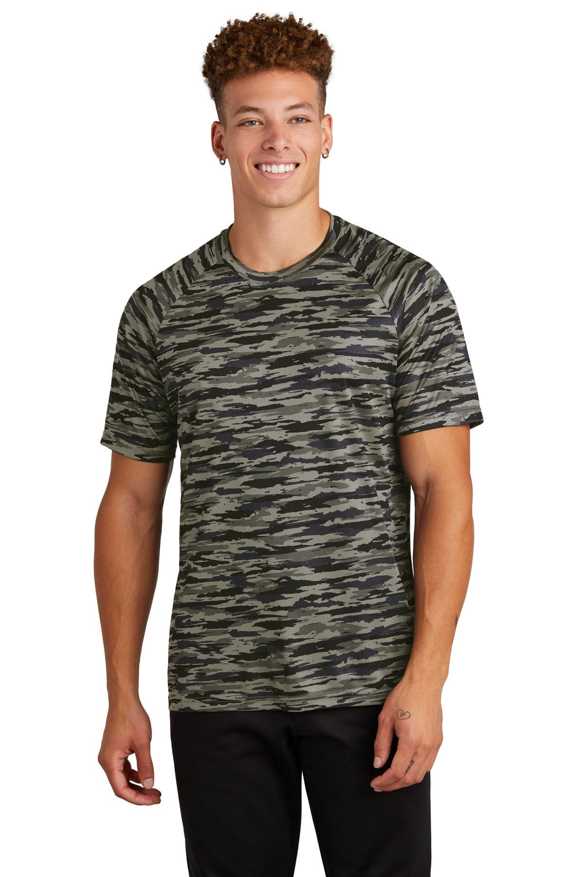 Custom Embroidered - Sport-Tek® Drift Camo Tee ST375