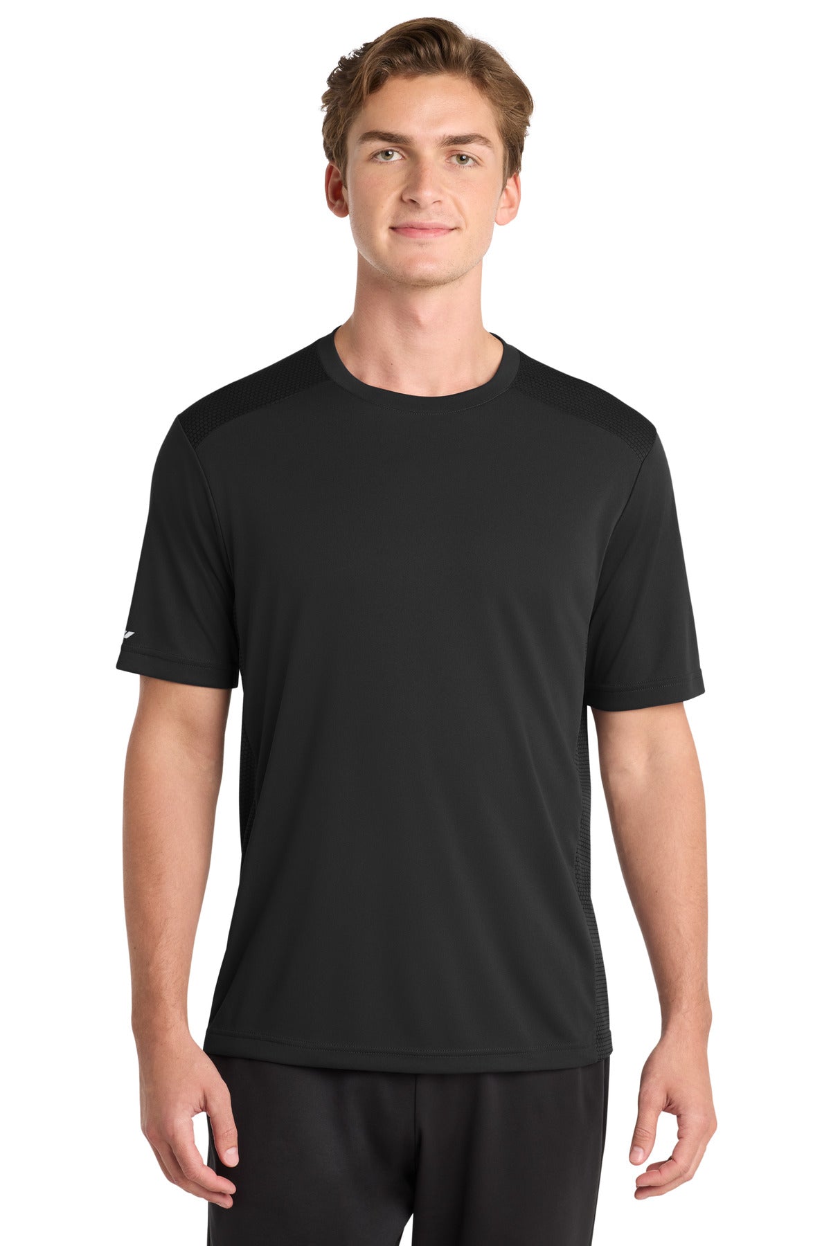 Custom Embroidery or DTF Print - Sport-Tek ®  PosiCharge ®  Elevate Tee. ST380