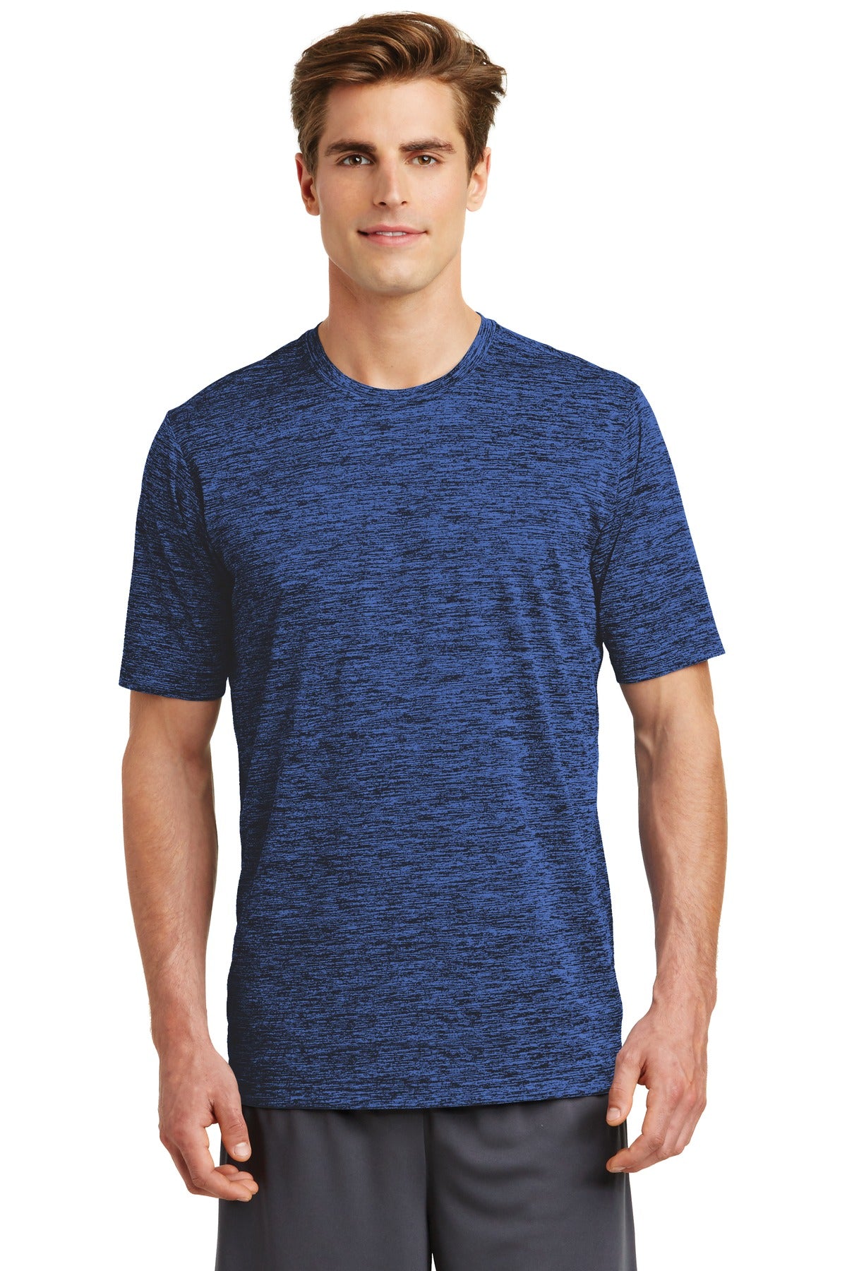 Custom Embroidered - Sport-Tek® PosiCharge® Electric Heather Tee. ST390