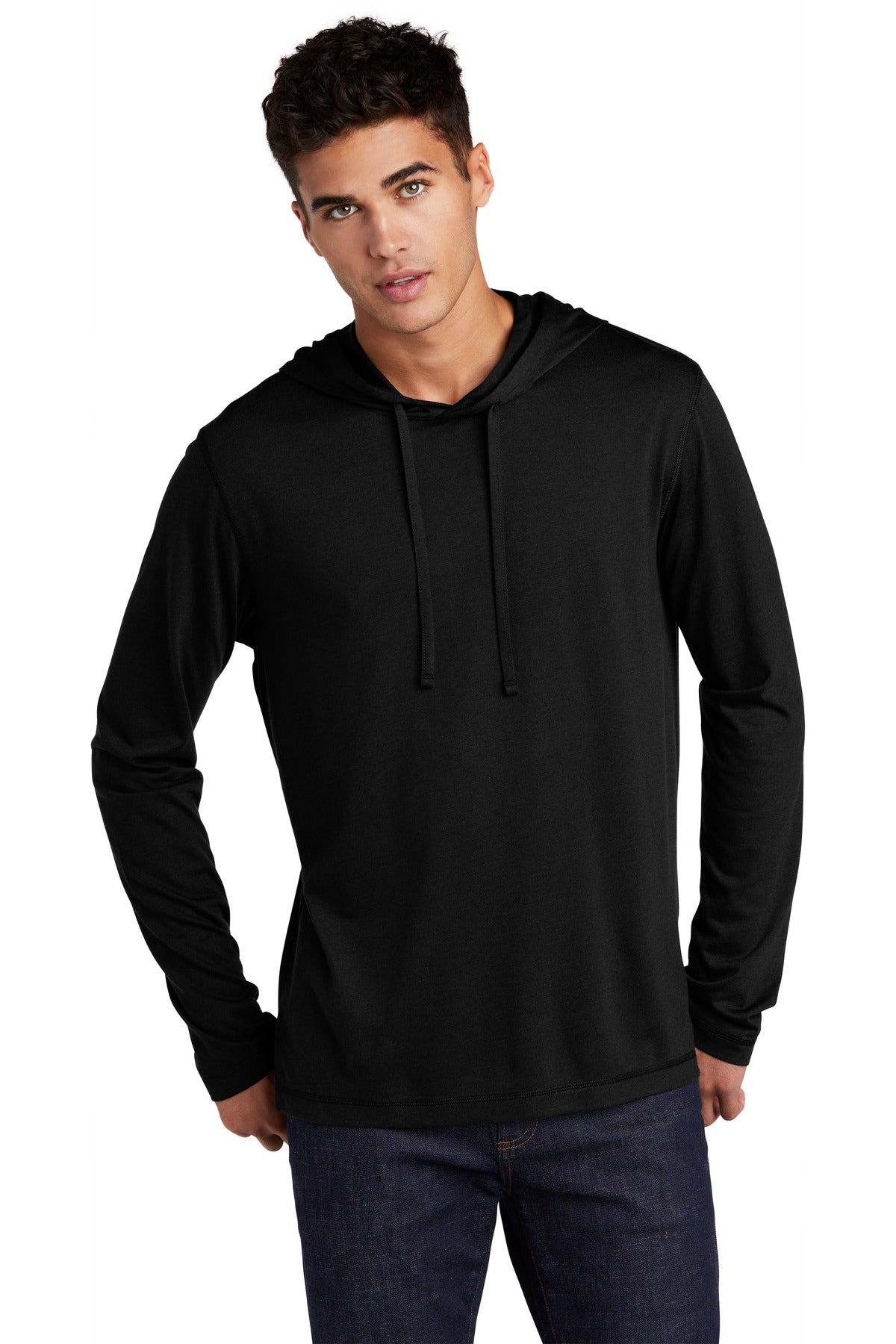 Custom Embroidered - Sport-Tek ® PosiCharge ® Tri-Blend Wicking Long Sleeve Hoodie ST406