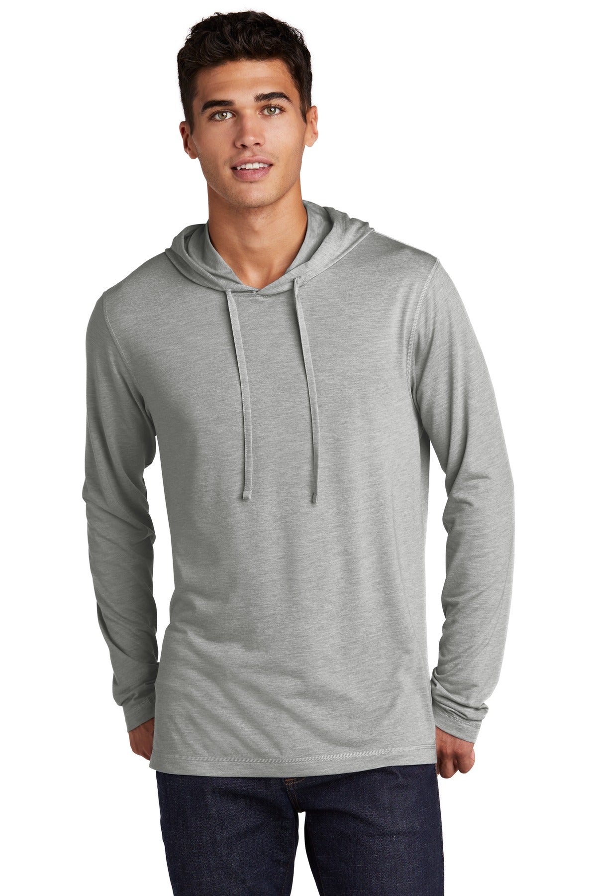 Custom Embroidered or DTF Print on Sport-Tek  ®  PosiCharge  ®  Tri-Blend Wicking Long Sleeve Hoodie ST406