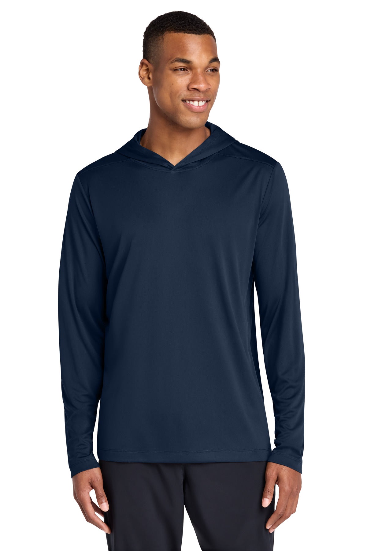 Custom Embroidery or DTF Print - Sport-Tek ®  Posi-UV ®  Pro Long Sleeve Hoodie ST420LSH