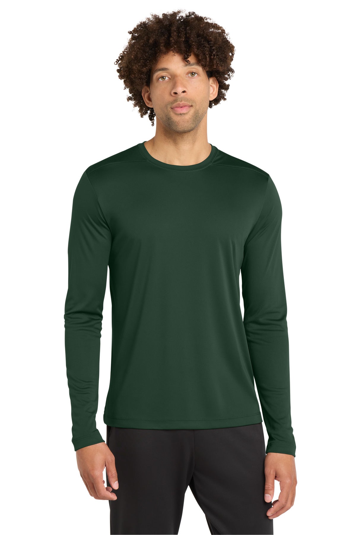 Custom Embroidery or DTF Print - Sport-Tek  ®  Posi-UV ®  Pro Long Sleeve Tee. ST420LS