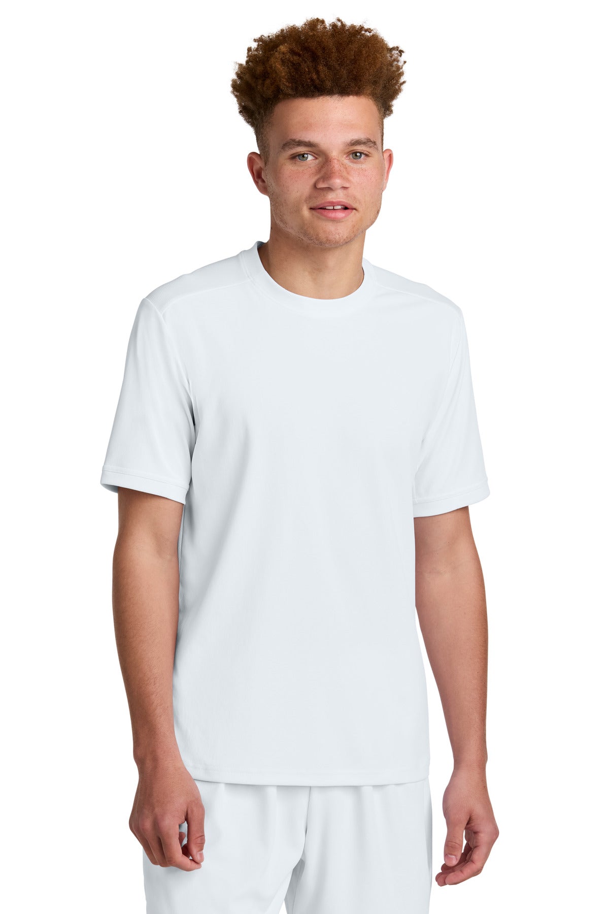 Custom Embroidery or DTF Print - Sport-Tek ®  Club Short Sleeve Crew ST440