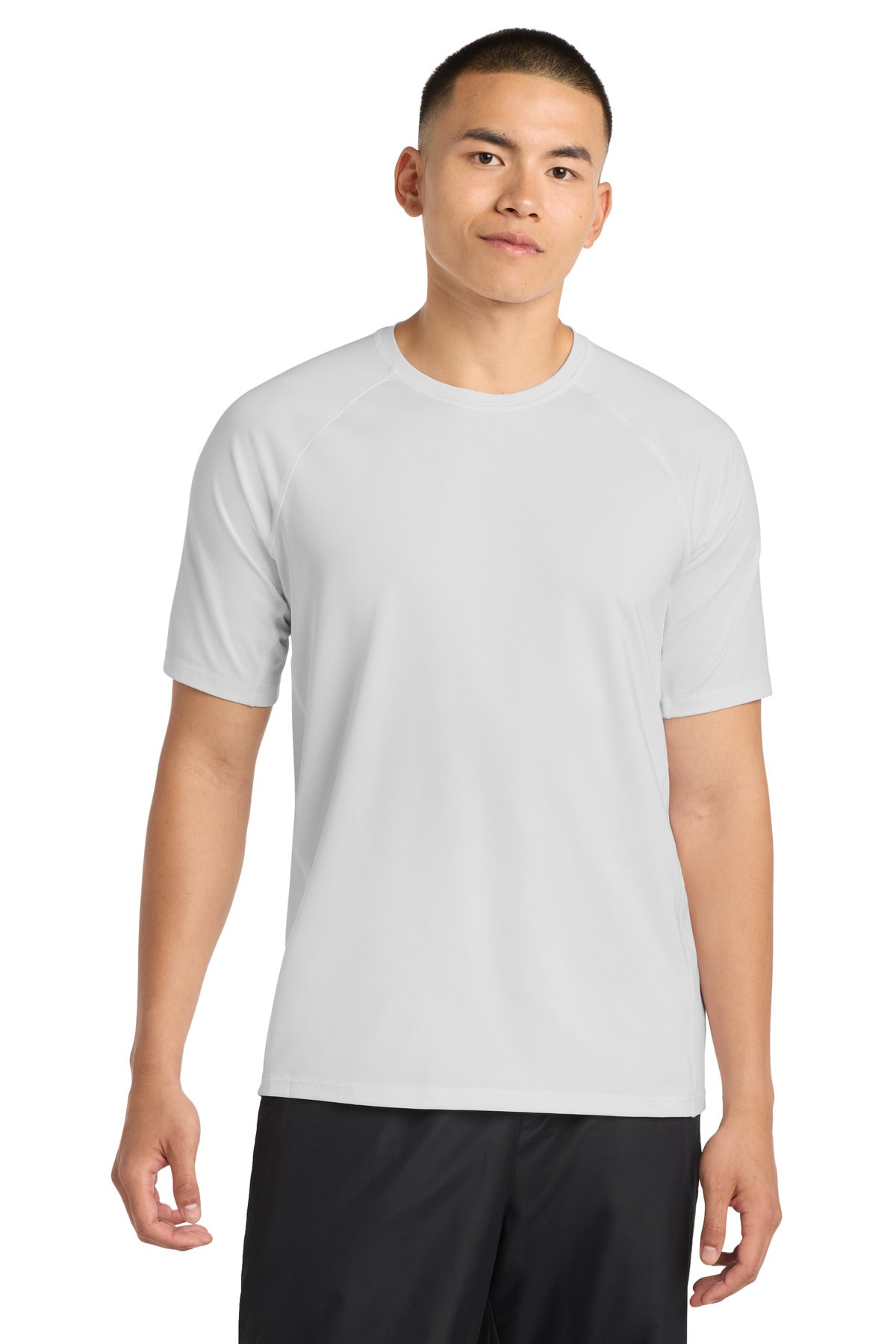Custom Embroidery or DTF Print - Sport-Tek  ®  Rashguard Tee. ST470