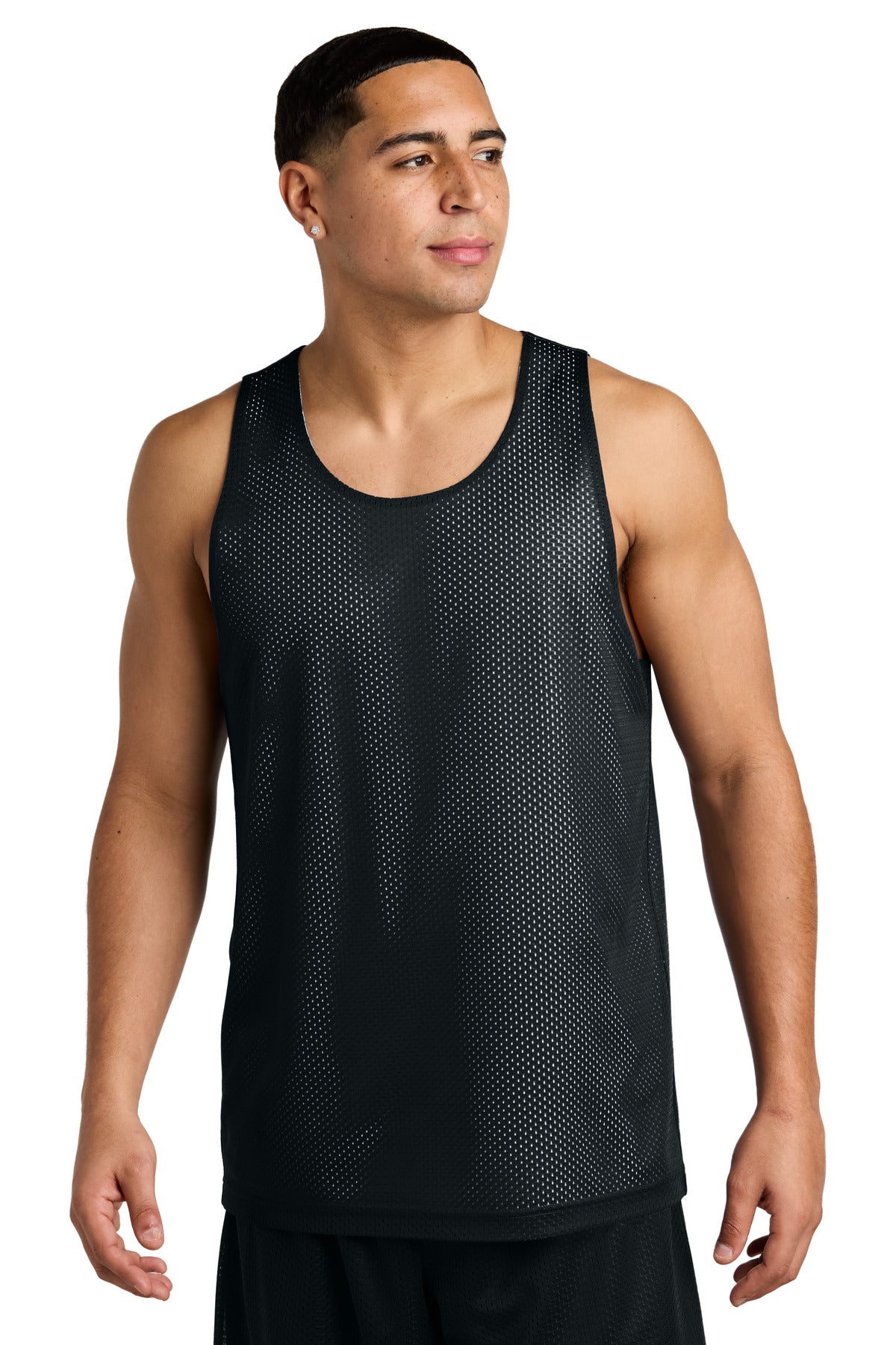 Custom Embroidery or DTF Print - Sport-Tek ®  PosiCharge ®  Reversible Mesh Tank ST5000