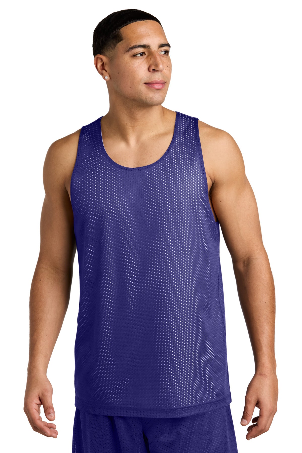 Custom Embroidery or DTF Print - Sport-Tek ®  PosiCharge ®  Reversible Mesh Tank ST5000