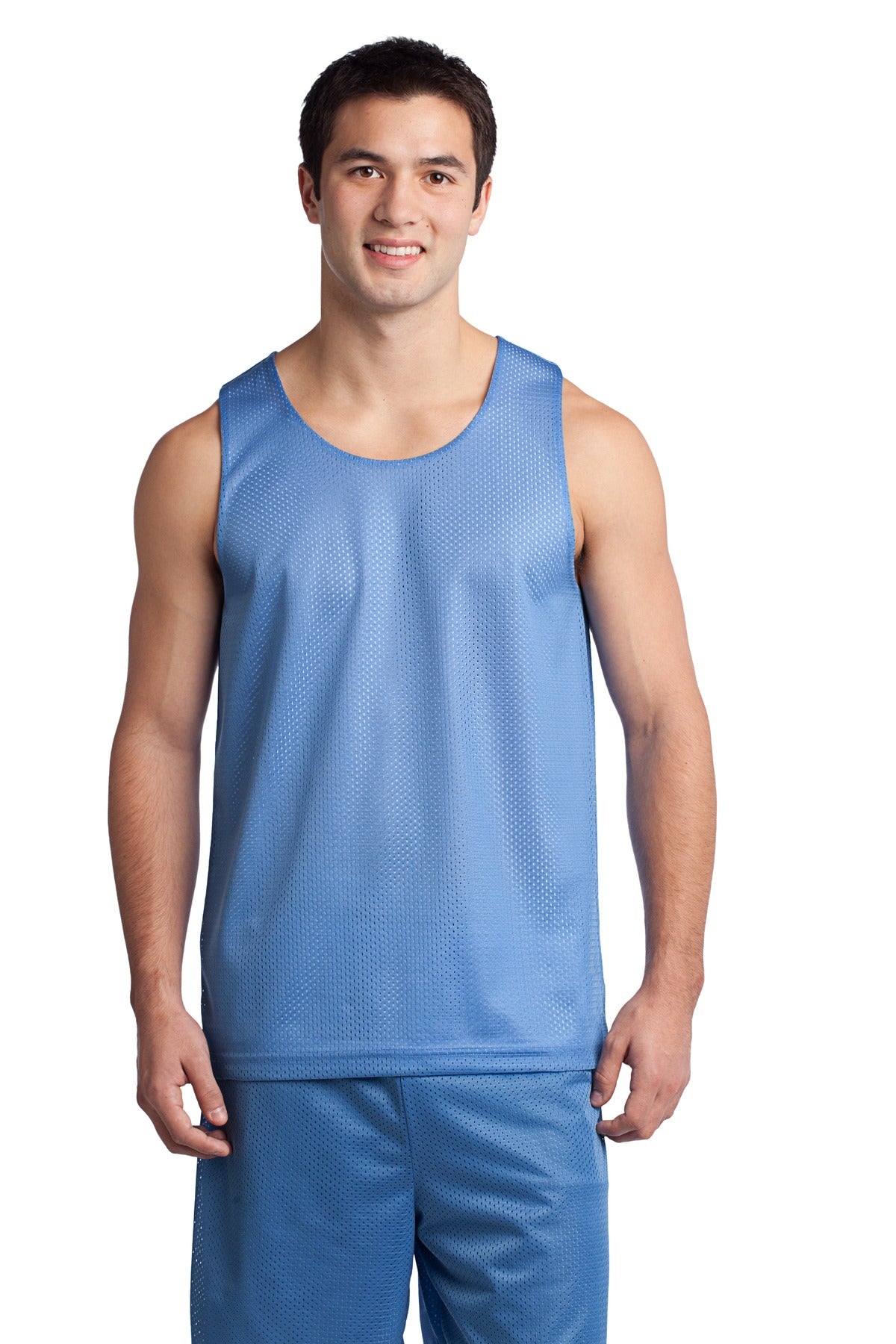 Custom Embroidered - Sport-Tek® PosiCharge® Classic Mesh Reversible Tank. ST500