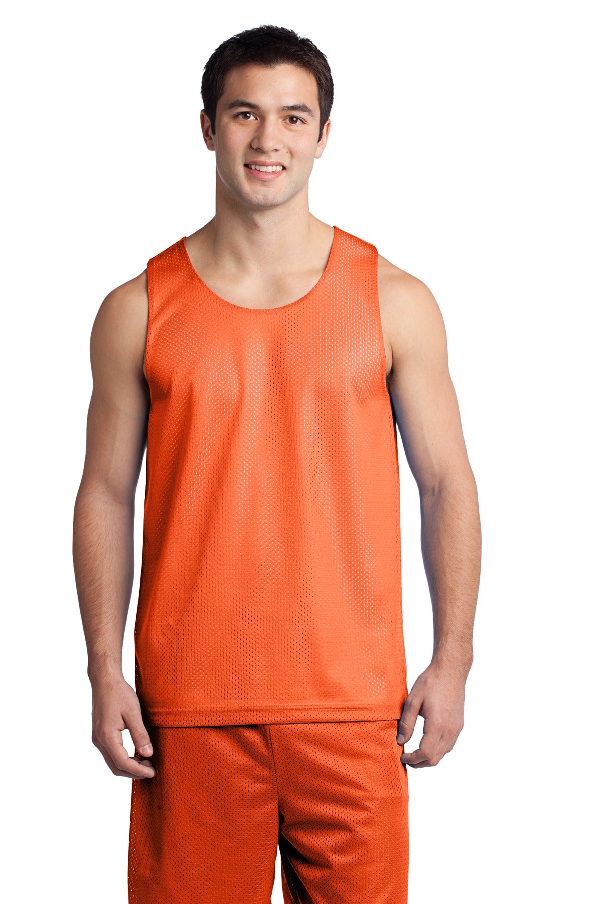 Custom Embroidered - Sport-Tek® PosiCharge® Classic Mesh Reversible Tank. ST500