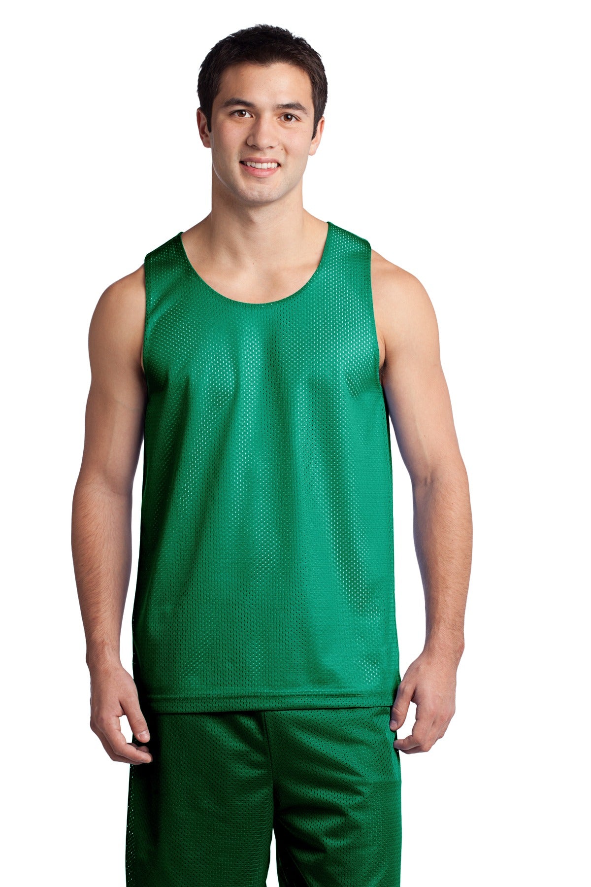 Custom Embroidered - Sport-Tek® PosiCharge® Classic Mesh Reversible Tank. ST500