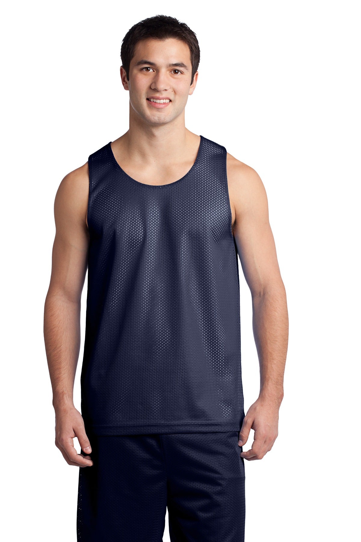 Custom Embroidered - Sport-Tek® PosiCharge® Classic Mesh Reversible Tank. ST500