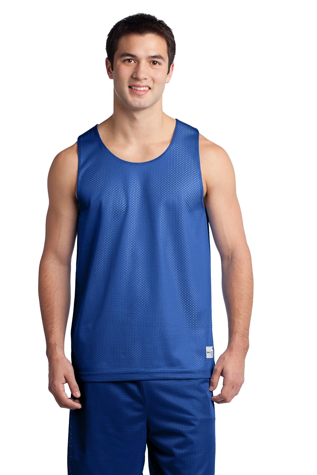 Custom Embroidered - Sport-Tek® PosiCharge® Classic Mesh Reversible Tank. ST500