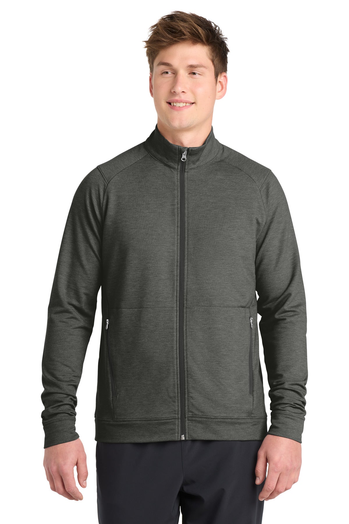 Custom Embroidery or DTF Print - Sport-Tek ®  Sport-Wick ®  Flex Fleece Full-Zip. ST560