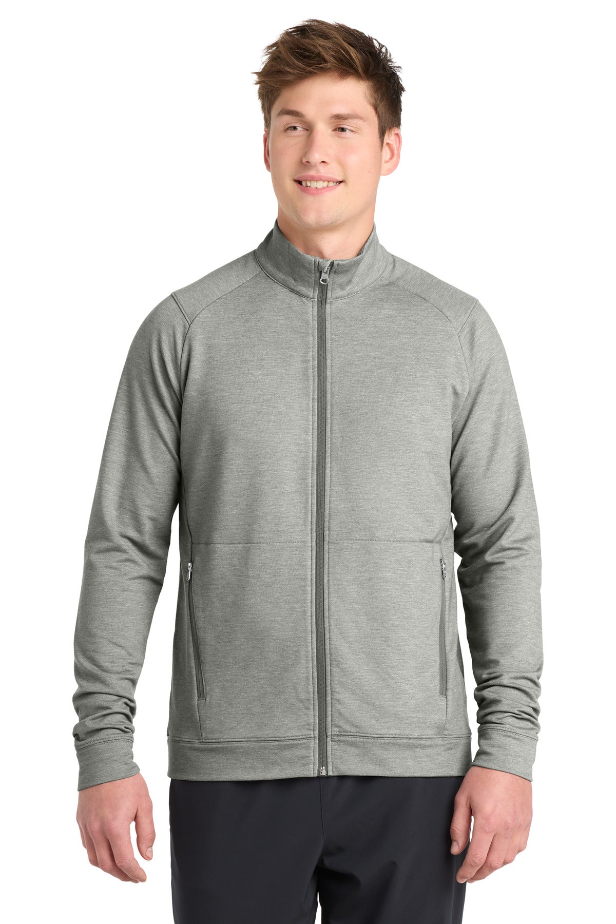 Custom Embroidery or DTF Print - Sport-Tek ®  Sport-Wick ®  Flex Fleece Full-Zip. ST560