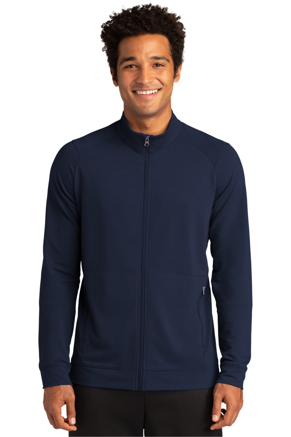 Custom Embroidered - Sport-Tek® Sport-Wick® Flex Fleece Full-Zip. ST560