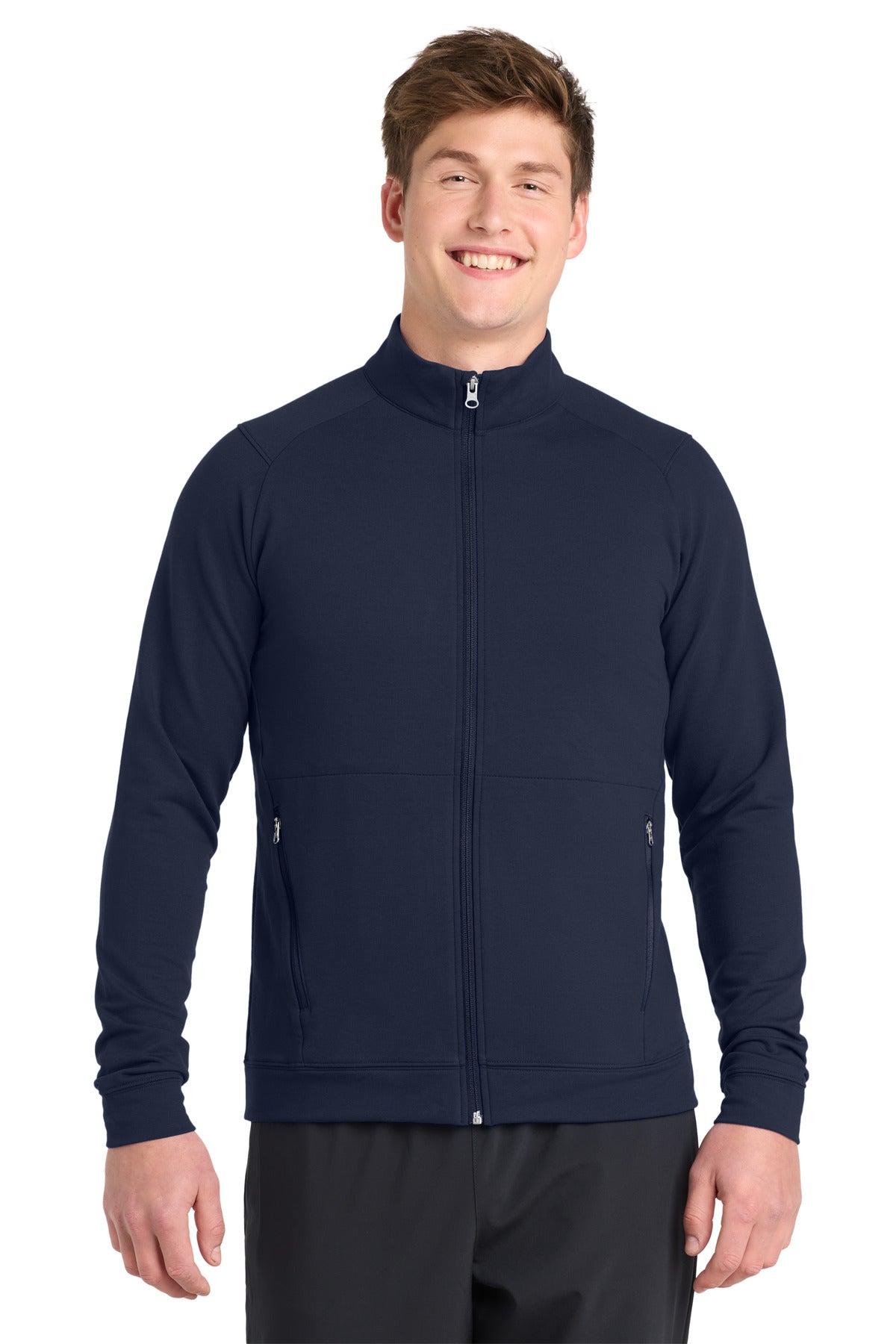 Custom Embroidery or DTF Print - Sport-Tek ®  Sport-Wick ®  Flex Fleece Full-Zip. ST560