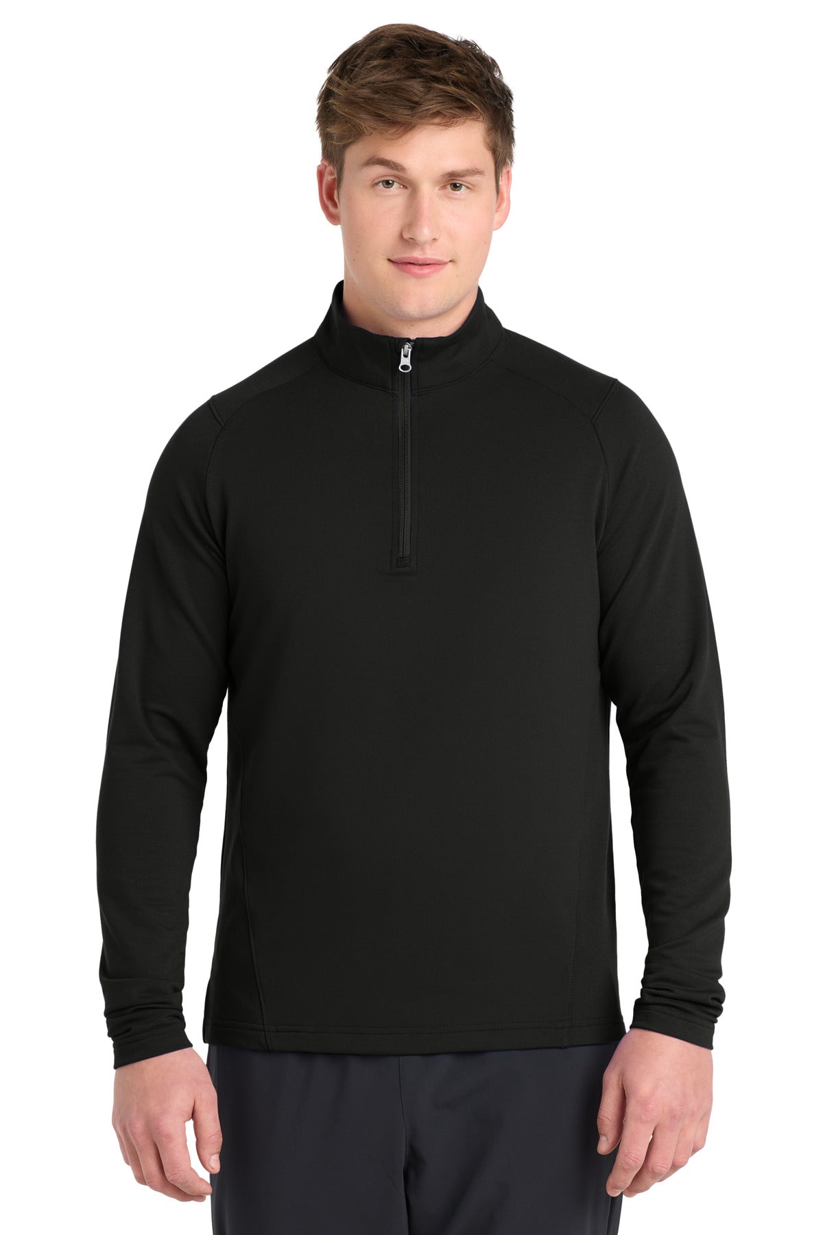 Custom Embroidered or DTF Print on Sport-Tek ®  Sport-Wick ®  Flex Fleece 1/4-Zip. ST561