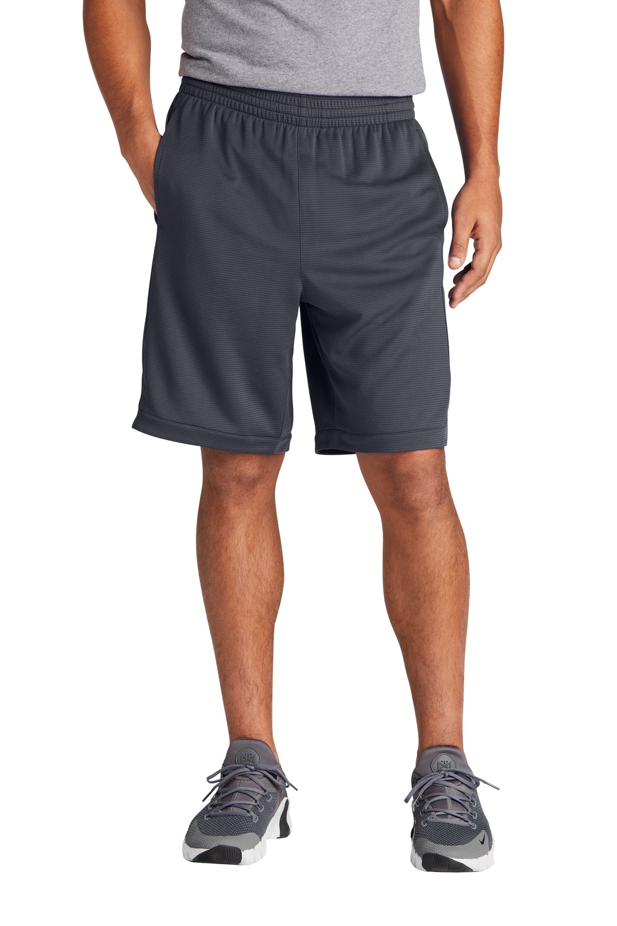 Custom Embroidery or DTF Print - Sport-Tek ®  PosiCharge ®  Position Short with Pockets ST575