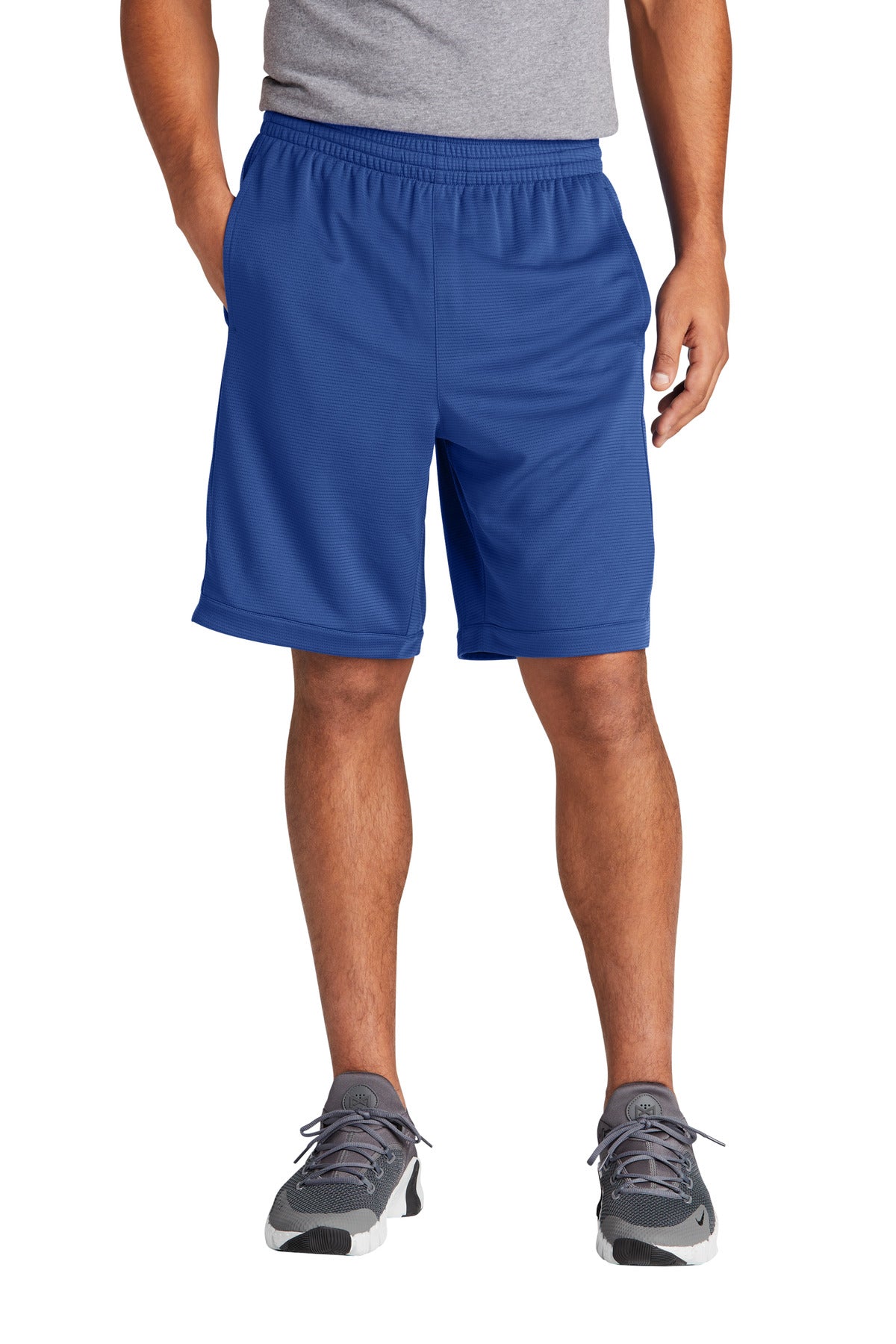 Custom Embroidery or DTF Print - Sport-Tek ®  PosiCharge ®  Position Short with Pockets ST575