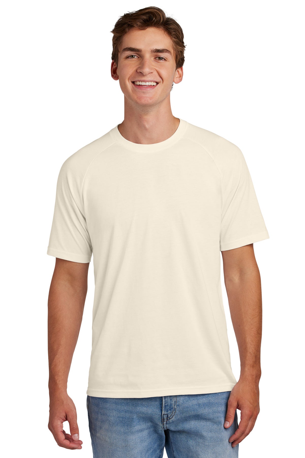 Custom Embroidery or DTF Print - Sport-Tek ®  Halftime Raglan Tee ST6040