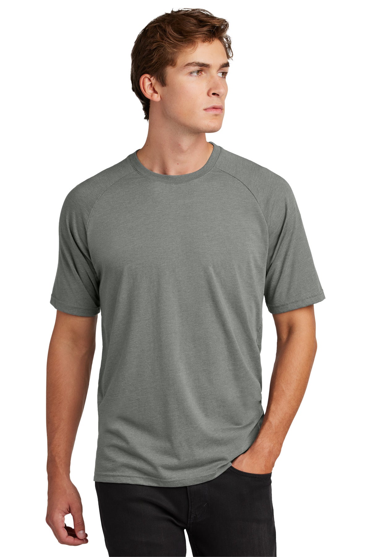 Custom Embroidery or DTF Print - Sport-Tek ®  Halftime Raglan Tee ST6040