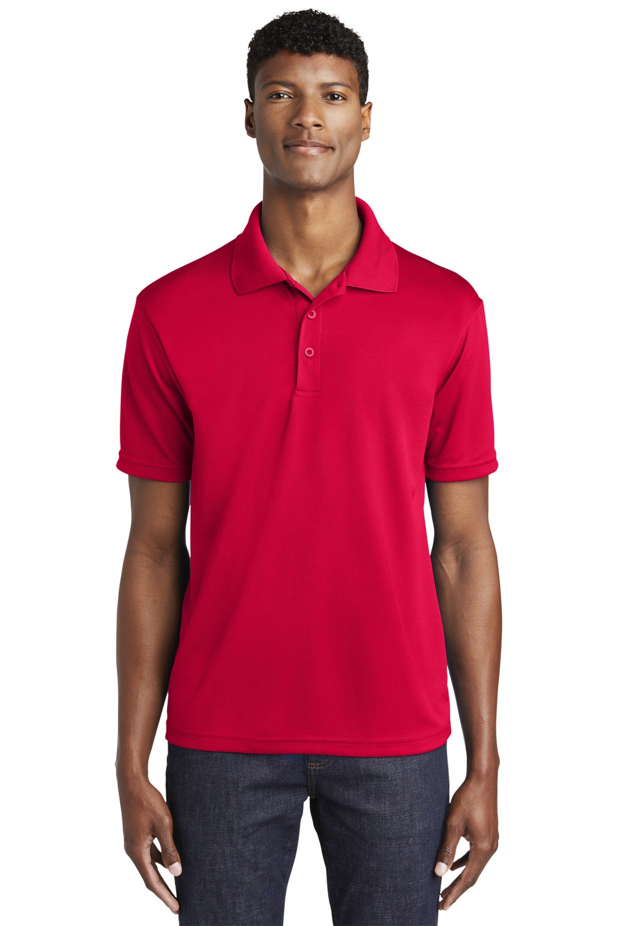 Custom Embroidered - Sport-Tek® PosiCharge® RacerMesh® Polo. ST640