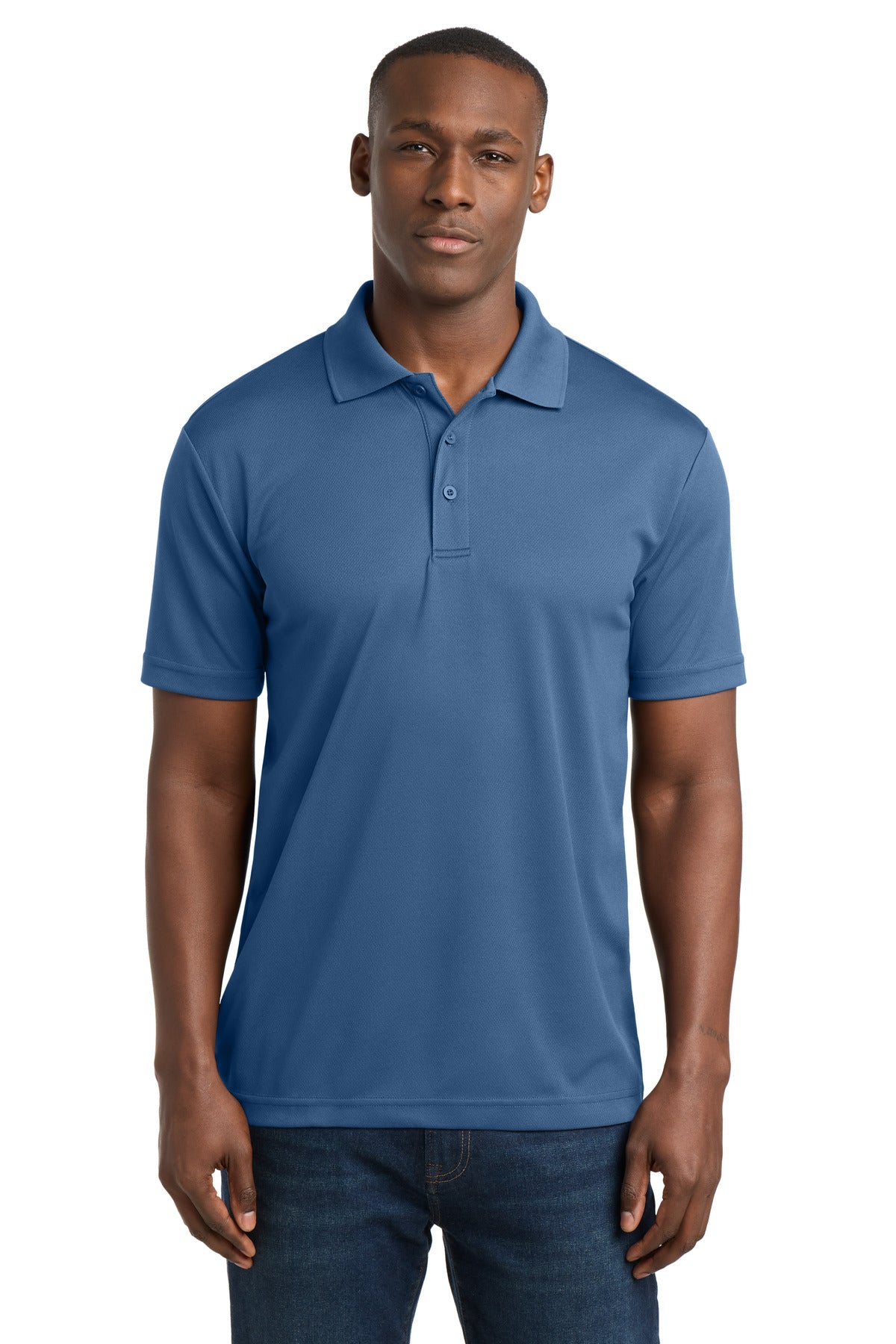 Custom Embroidery or DTF Print - Sport-Tek ®  PosiCharge ®  RacerMesh ®  Polo. ST640