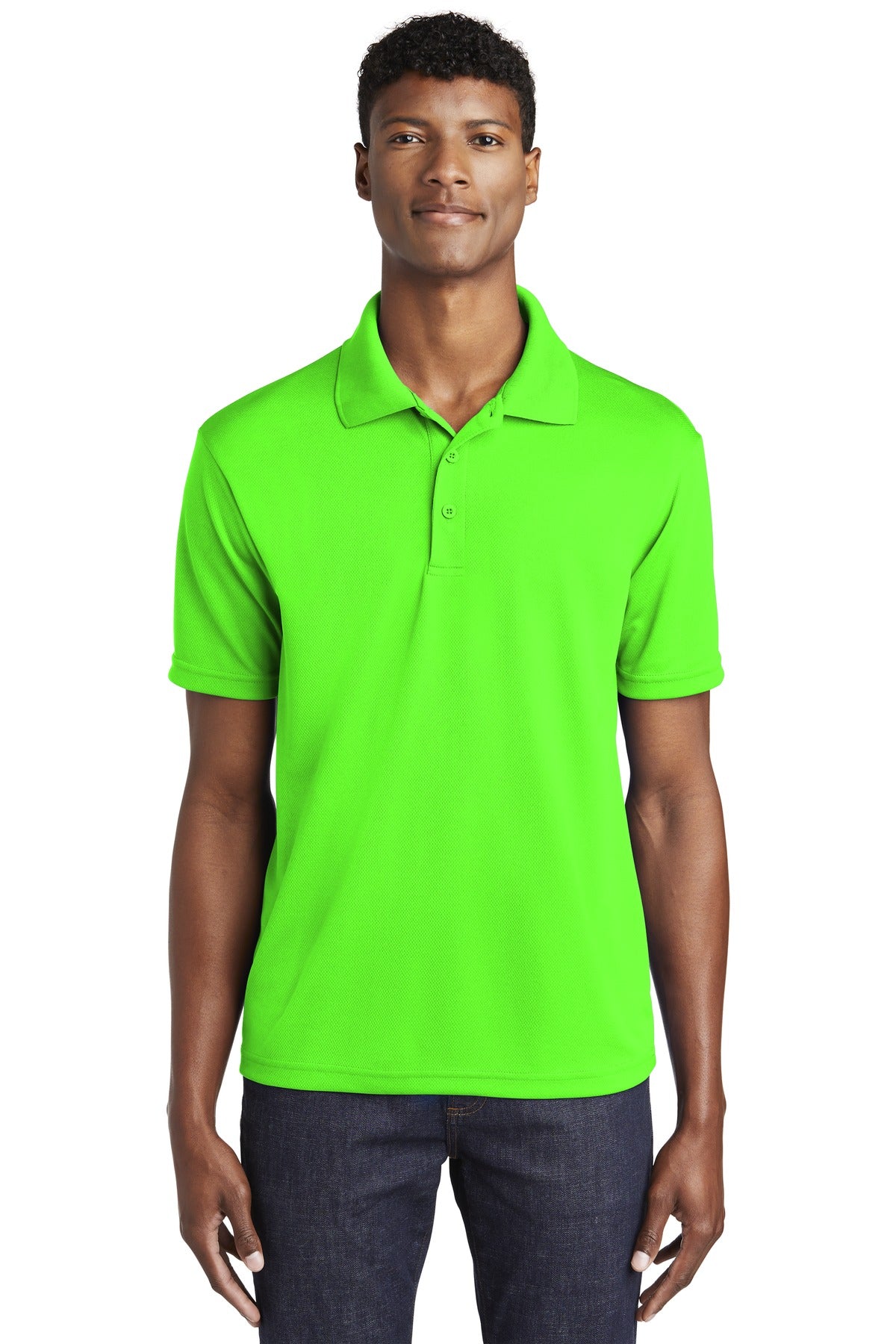 Custom Embroidered - Sport-Tek® PosiCharge® RacerMesh® Polo. ST640