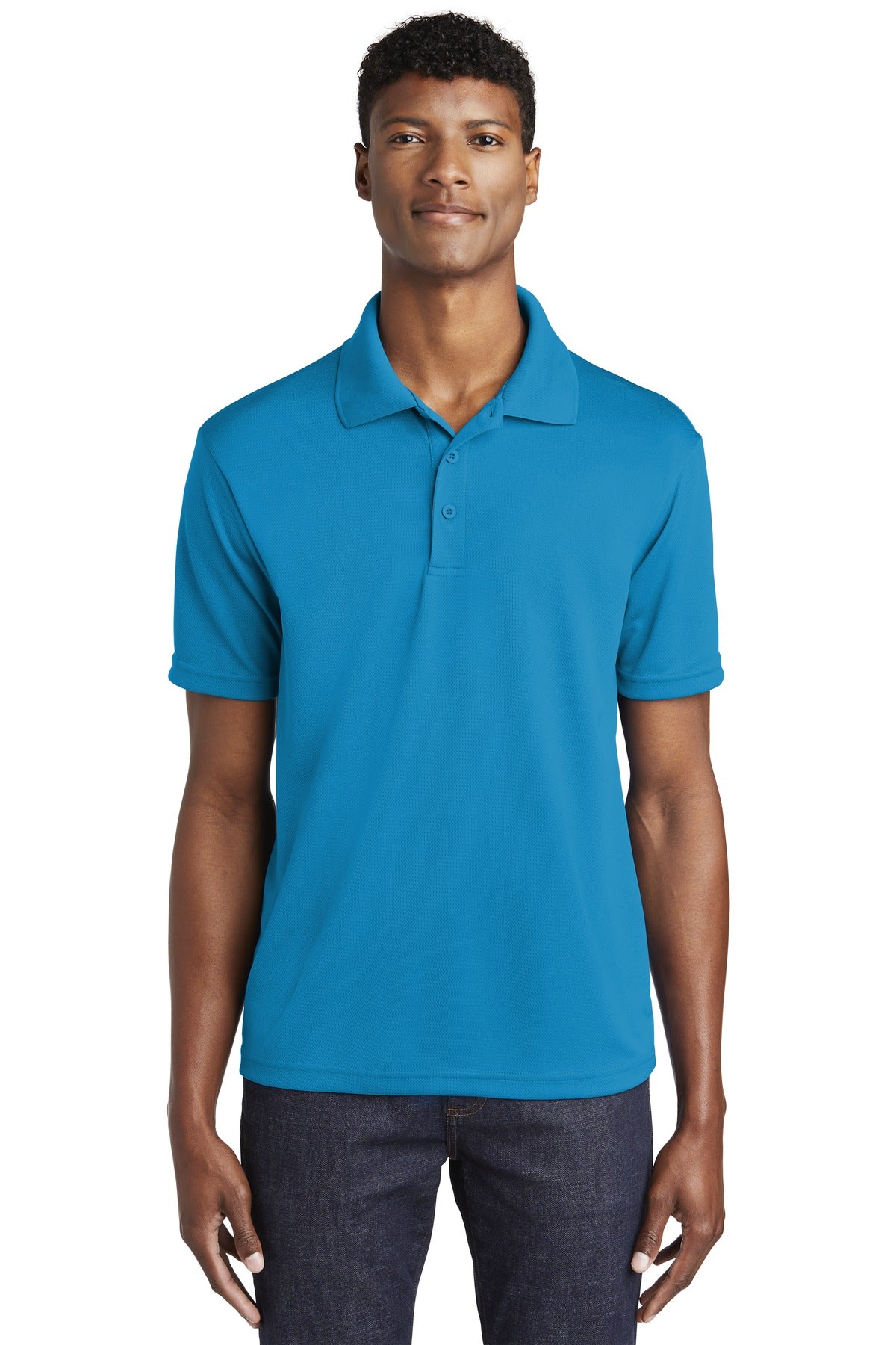 Custom Embroidered - Sport-Tek® PosiCharge® RacerMesh® Polo. ST640