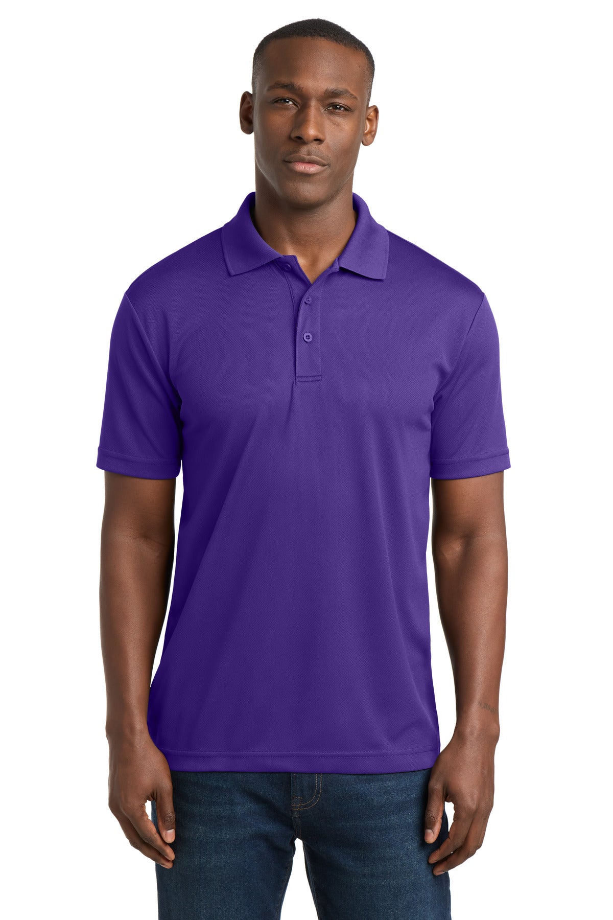 Custom Embroidery or DTF Print - Sport-Tek ®  PosiCharge ®  RacerMesh ®  Polo. ST640