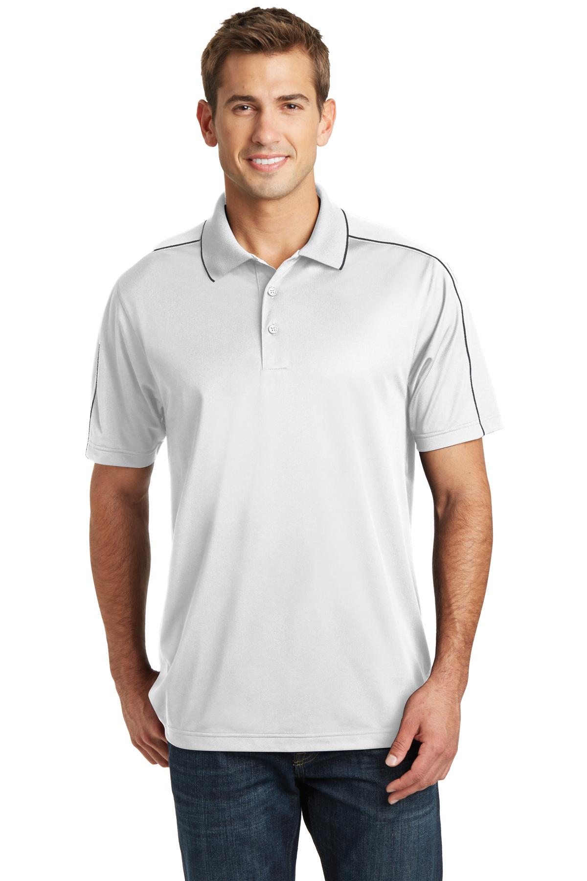 Custom Embroidered - Sport-Tek® Micropique Sport-Wick® Piped Polo. ST653