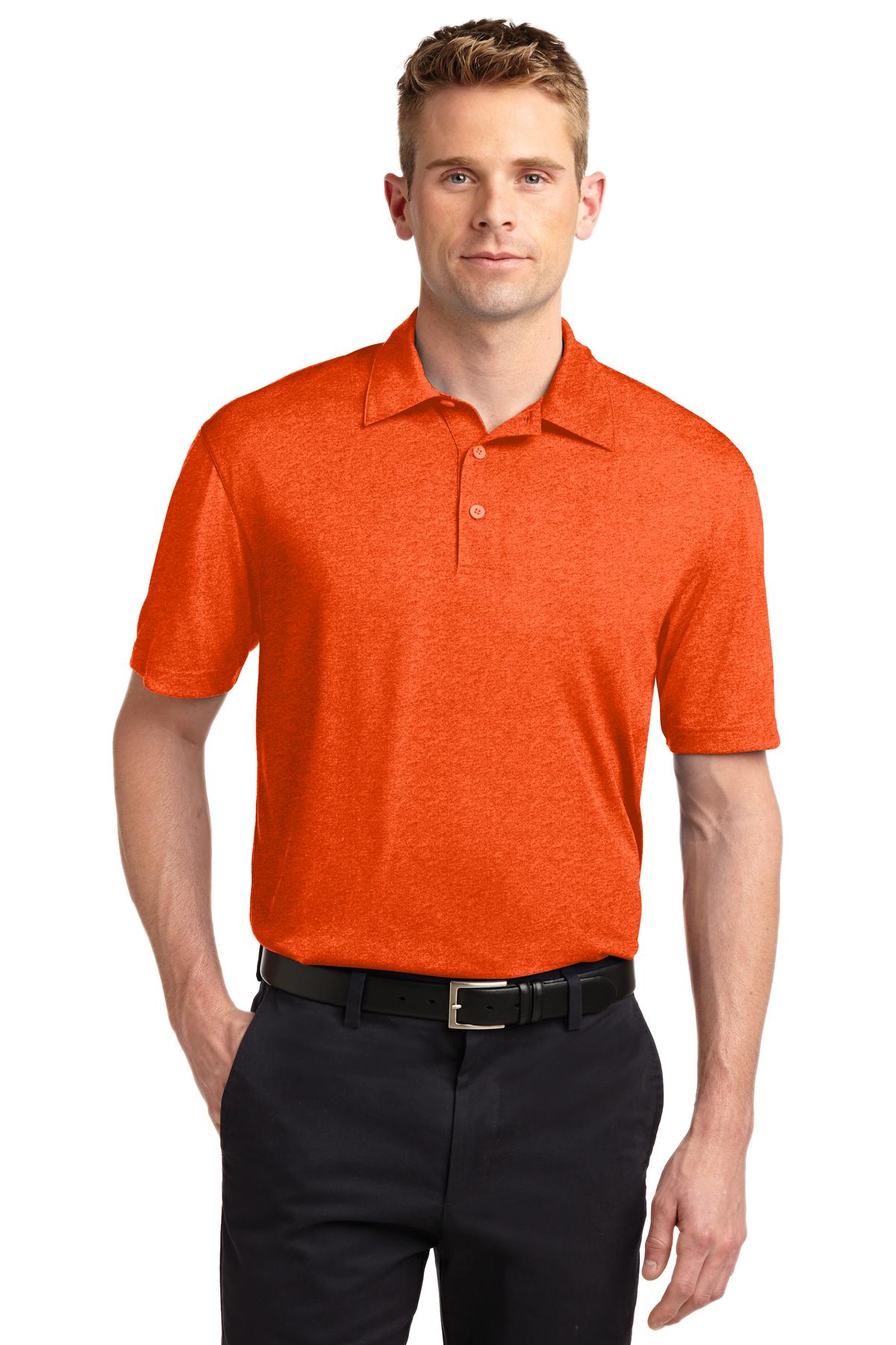 Custom Embroidered - Sport-Tek© Heather Contender© Polo. ST660