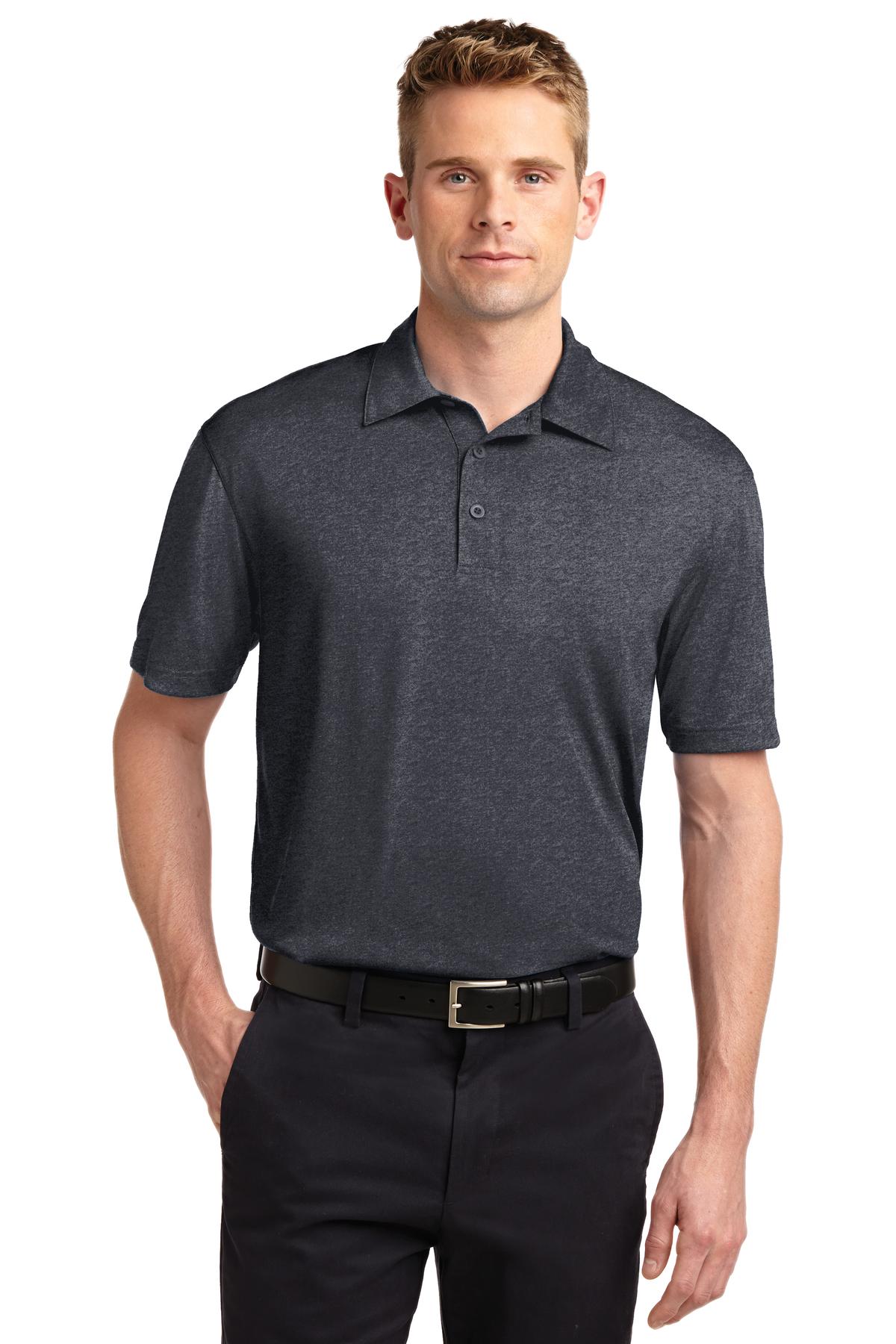 Custom Embroidered - Sport-Tek© Heather Contender© Polo. ST660