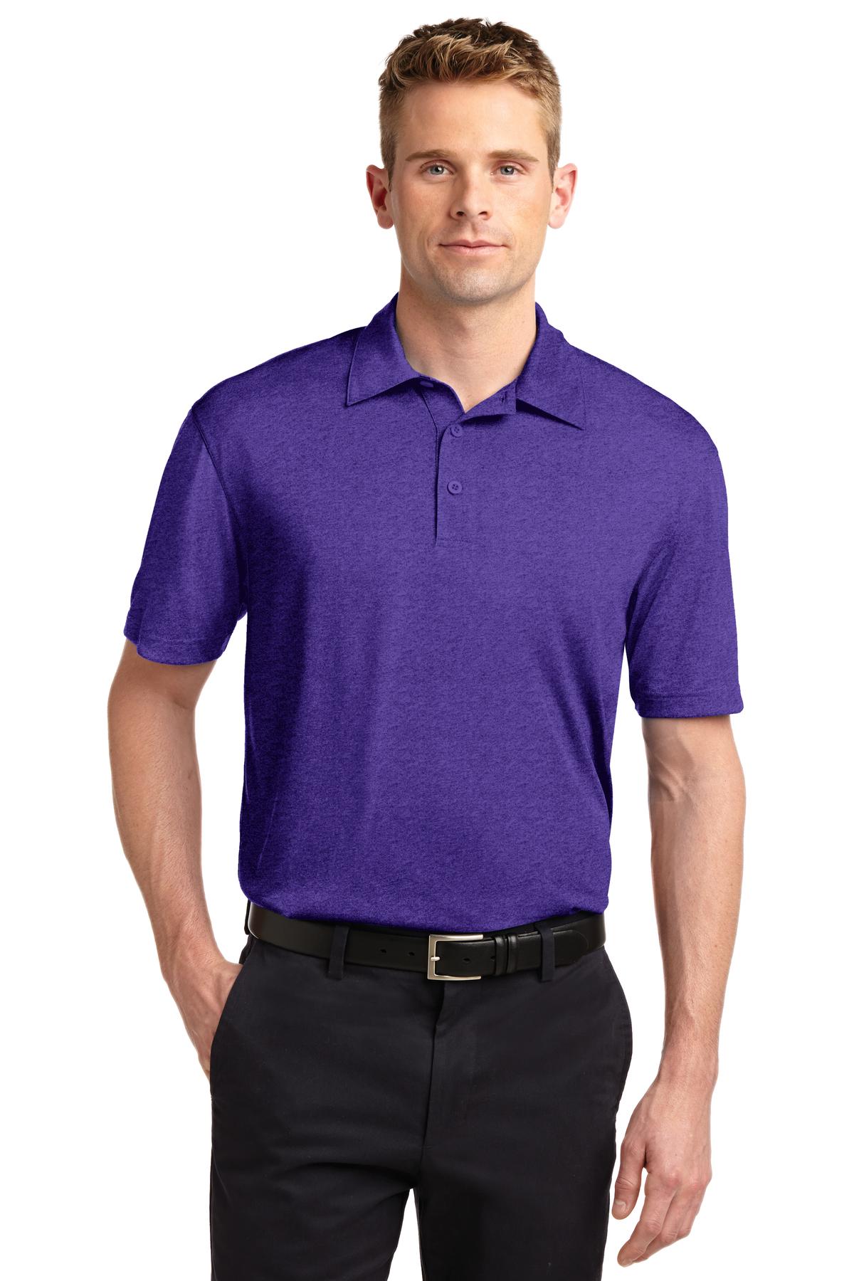 Custom Embroidered - Sport-Tek© Heather Contender© Polo. ST660