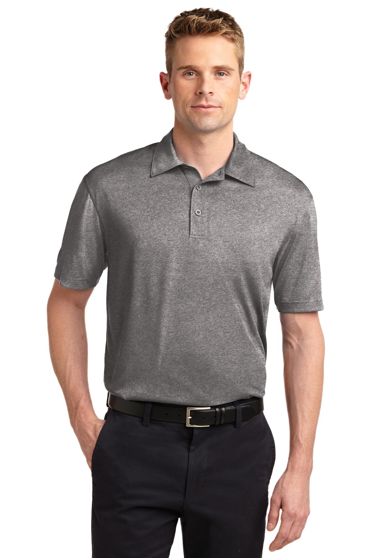 Custom Embroidered - Sport-Tek© Heather Contender© Polo. ST660