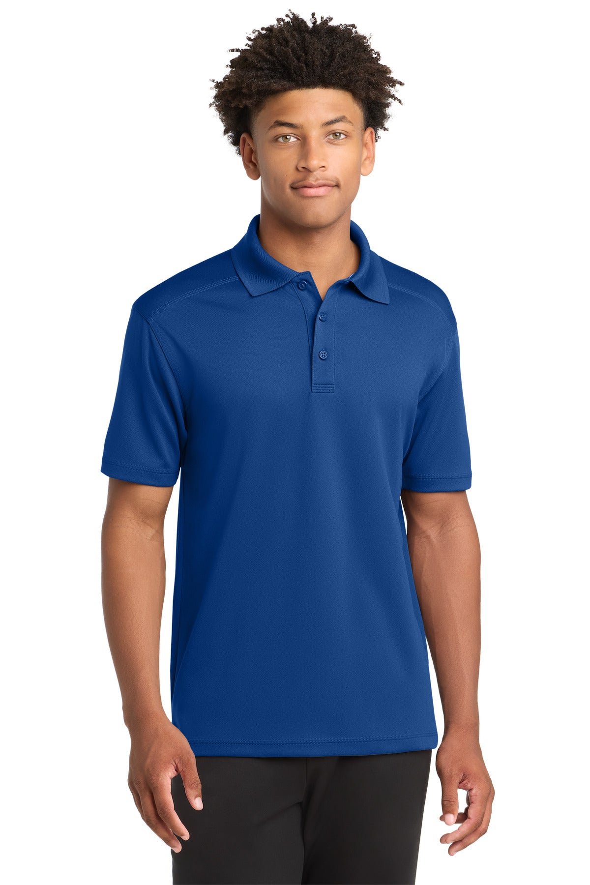 Custom Embroidery or DTF Print - Sport-Tek ®  PosiCharge ®  Micro-Mesh Polo. ST680