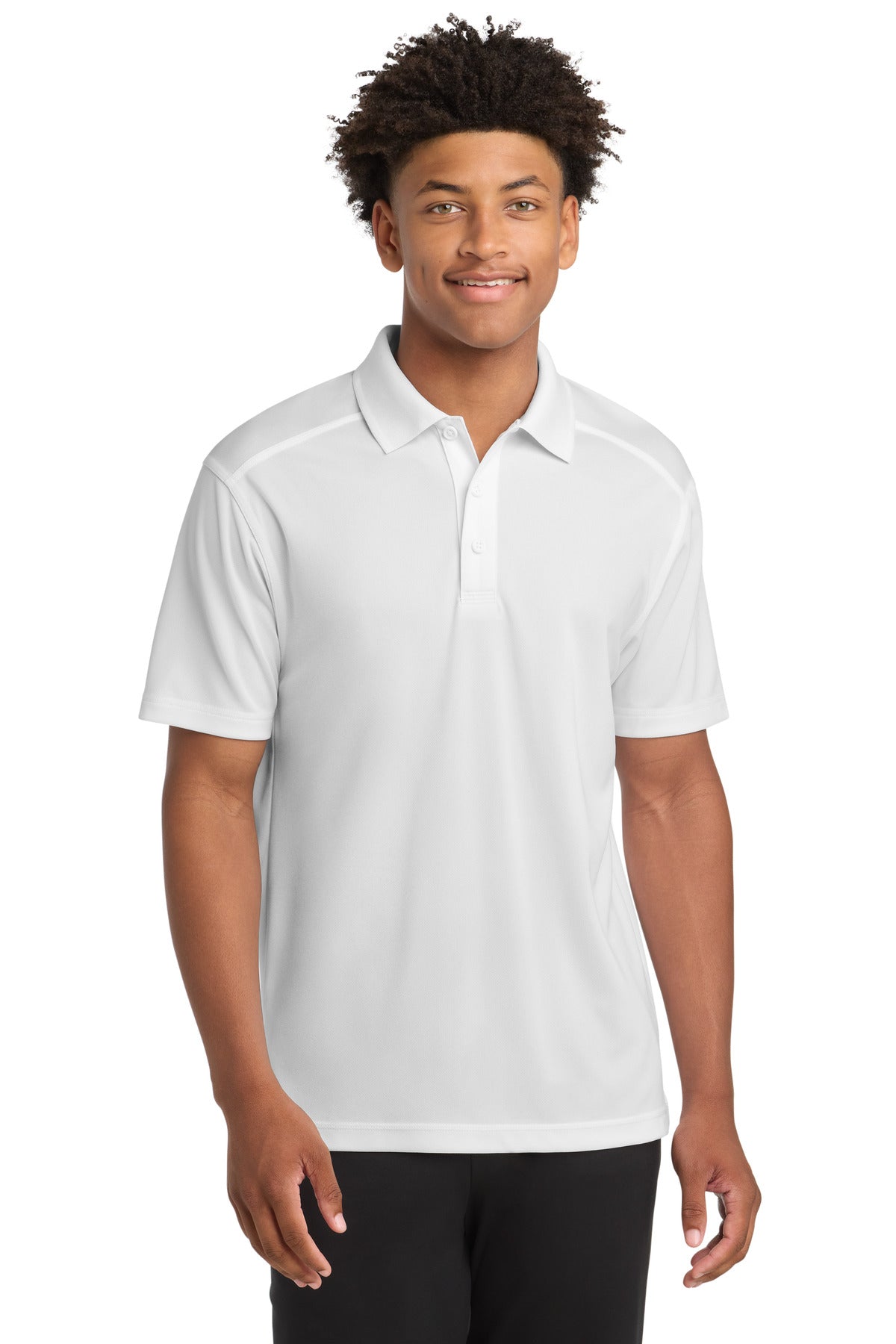 Custom Embroidery or DTF Print - Sport-Tek ®  PosiCharge ®  Micro-Mesh Polo. ST680