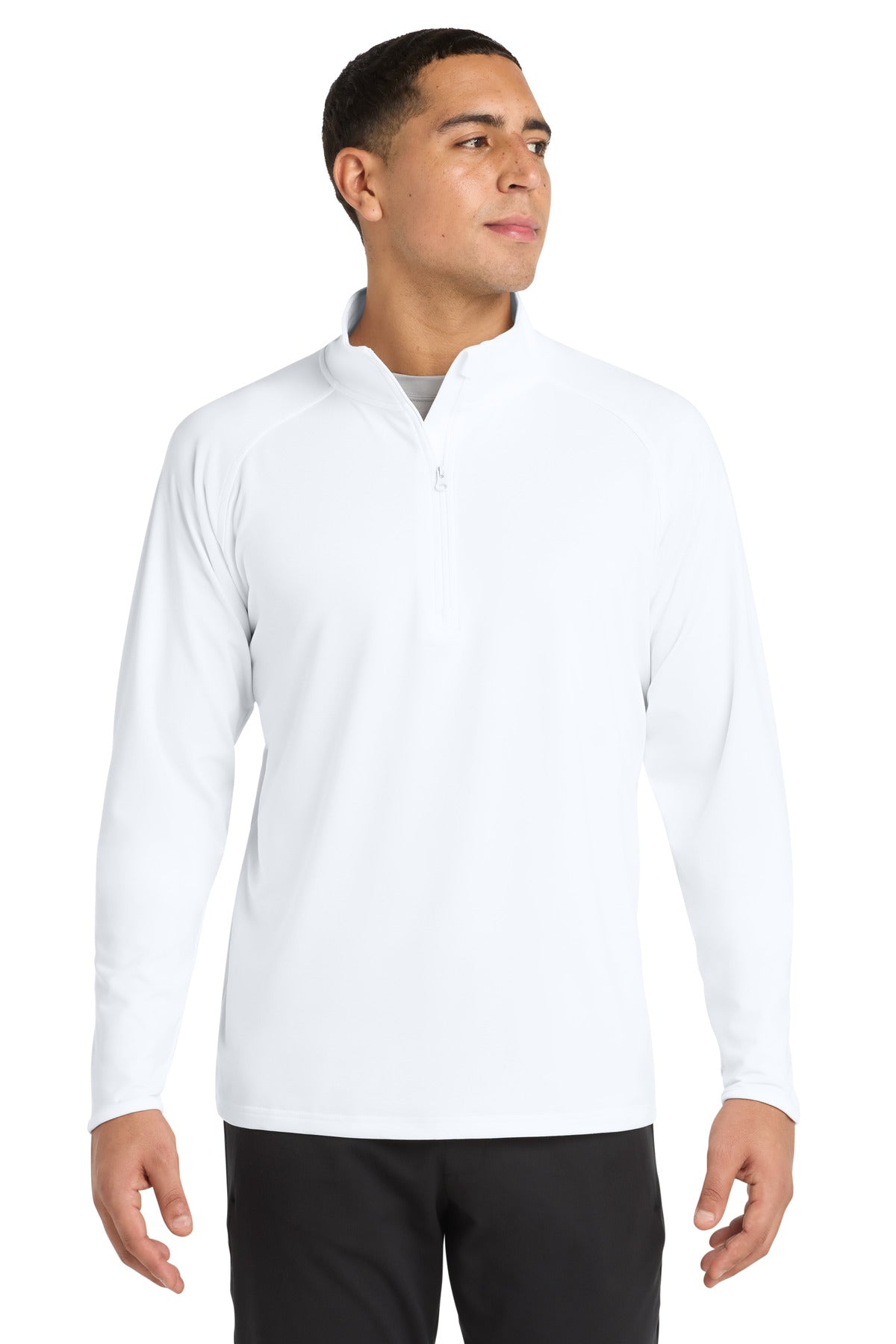 Custom Embroidery or DTF Print - Sport-Tek ®  Sport-Wick ®  Stretch 1/4-Zip Pullover. ST850