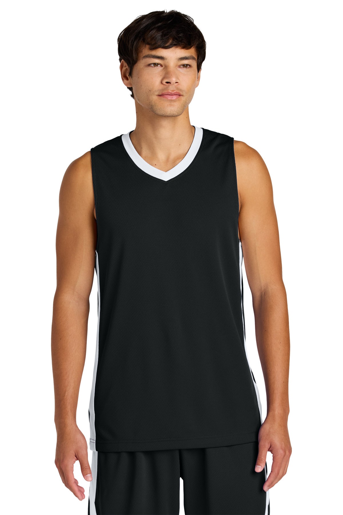 Custom Embroidery or DTF Print - Sport-Tek ®  Rival Basketball Rev Jersey ST900