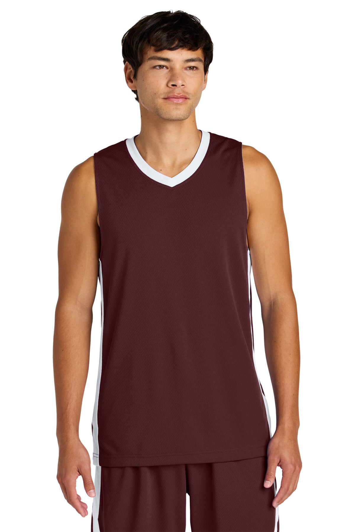 Custom Embroidery or DTF Print - Sport-Tek ®  Rival Basketball Rev Jersey ST900