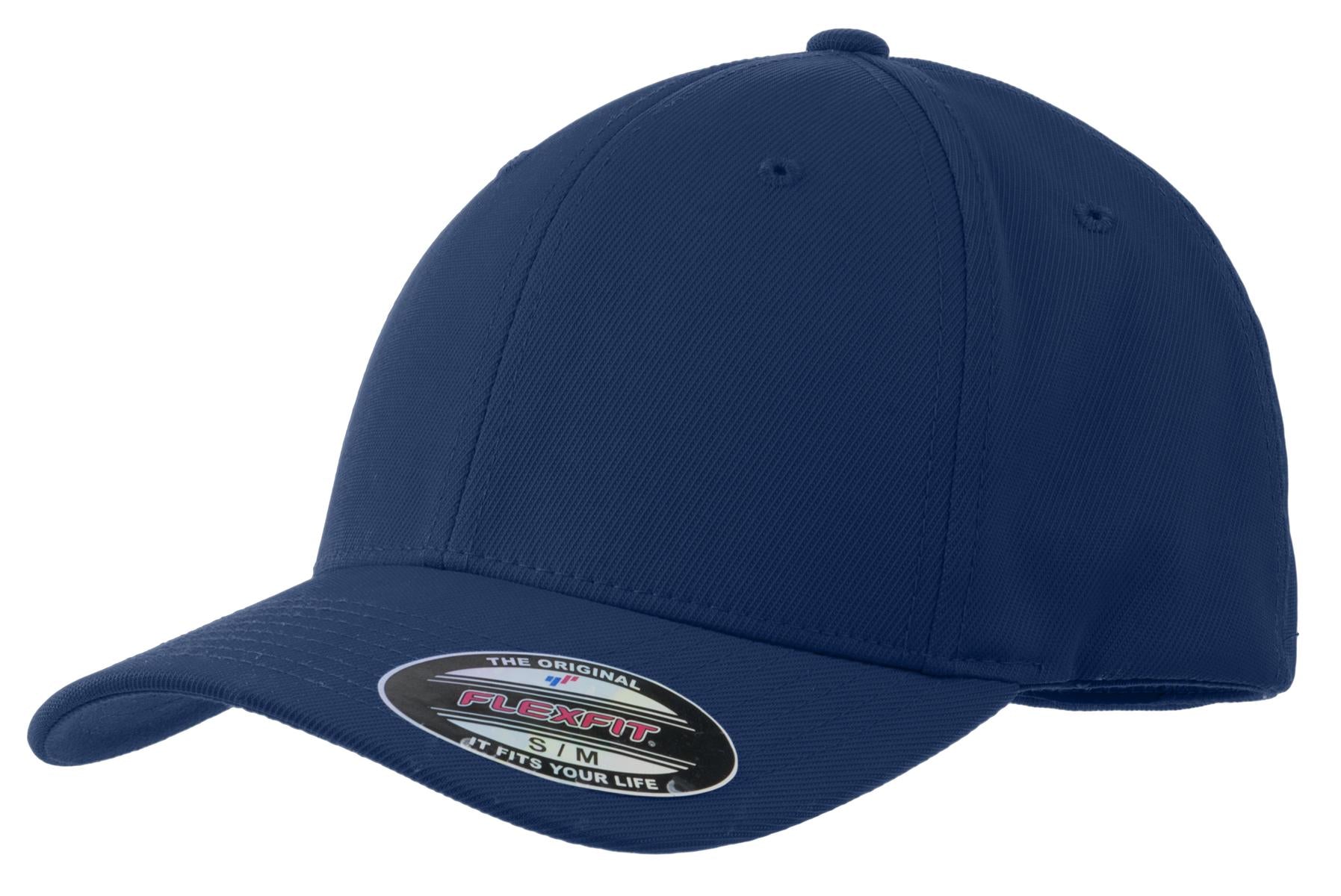Custom Embroidery or DTF Print - Sport-Tek ®  Flexfit ®  Performance Solid Cap. STC17