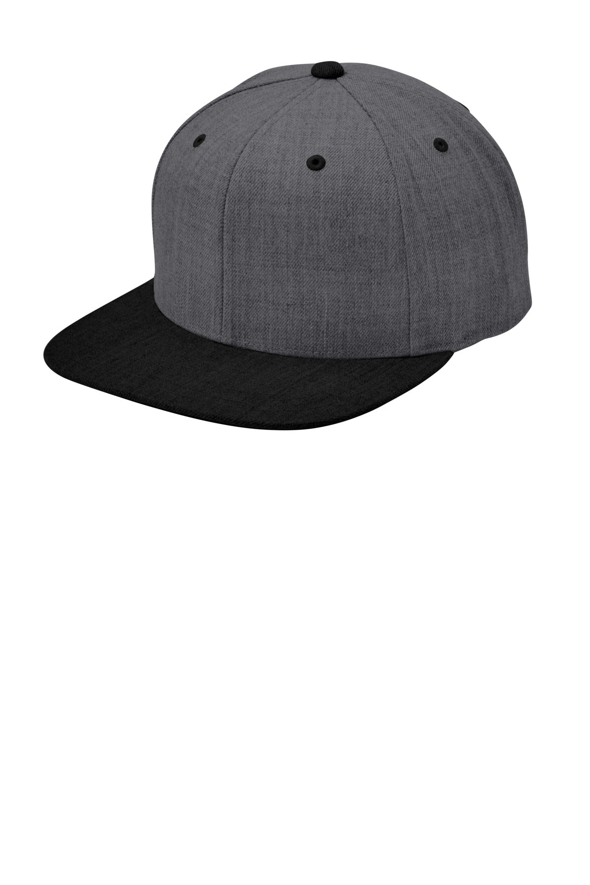 Custom Embroidery or DTF Print - Sport-Tek ®  YP Classics ®  Flat Bill Snapback Cap. STC19