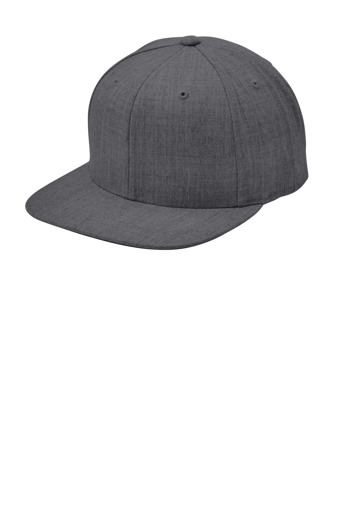 Custom Embroidery or DTF Print - Sport-Tek ®  YP Classics ®  Flat Bill Snapback Cap. STC19